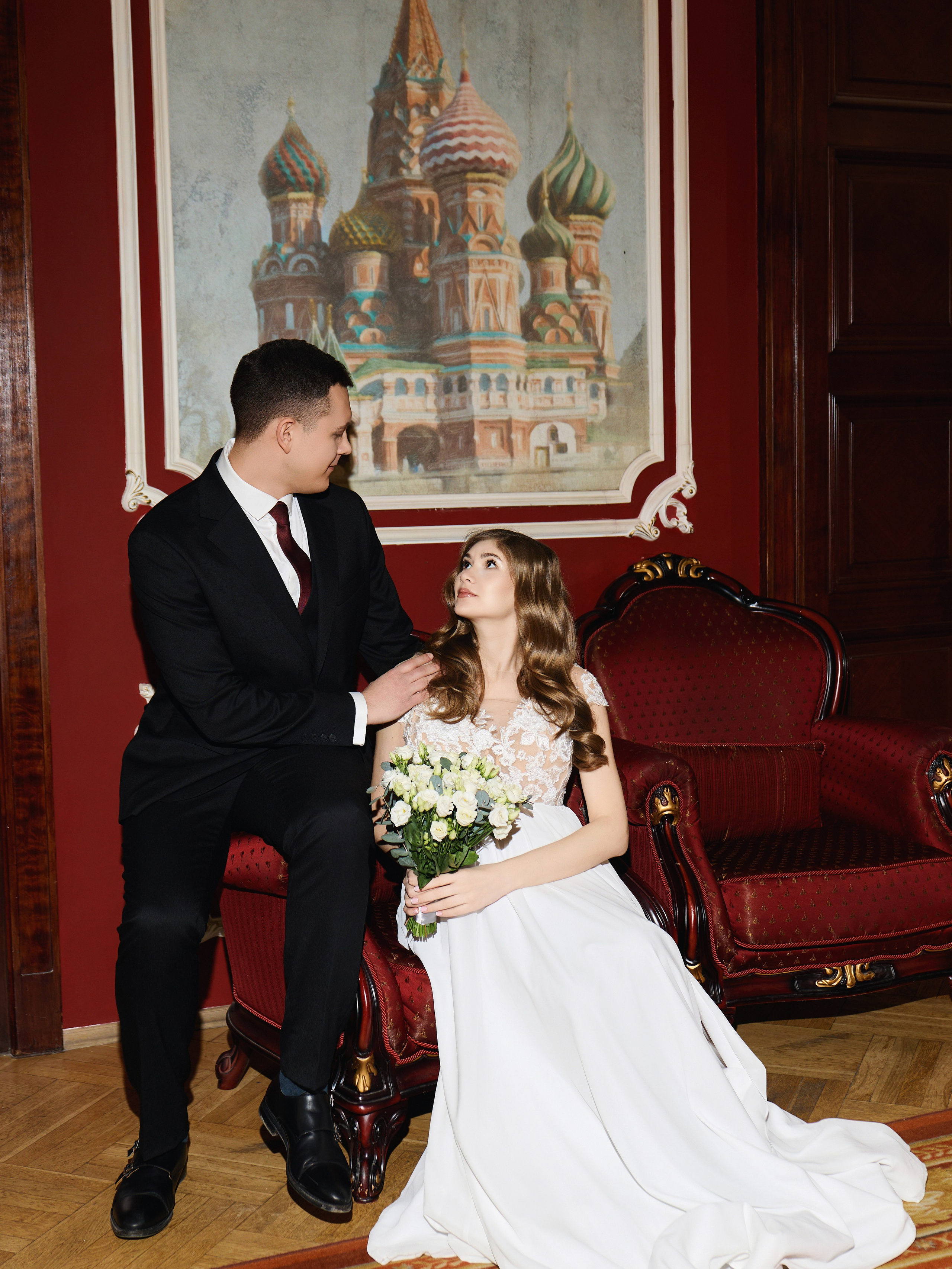 Маргарита и Дмитрий. Роспись в Грибоедовском ЗАГСе № 1. Любовь Юсупова. Фотограф