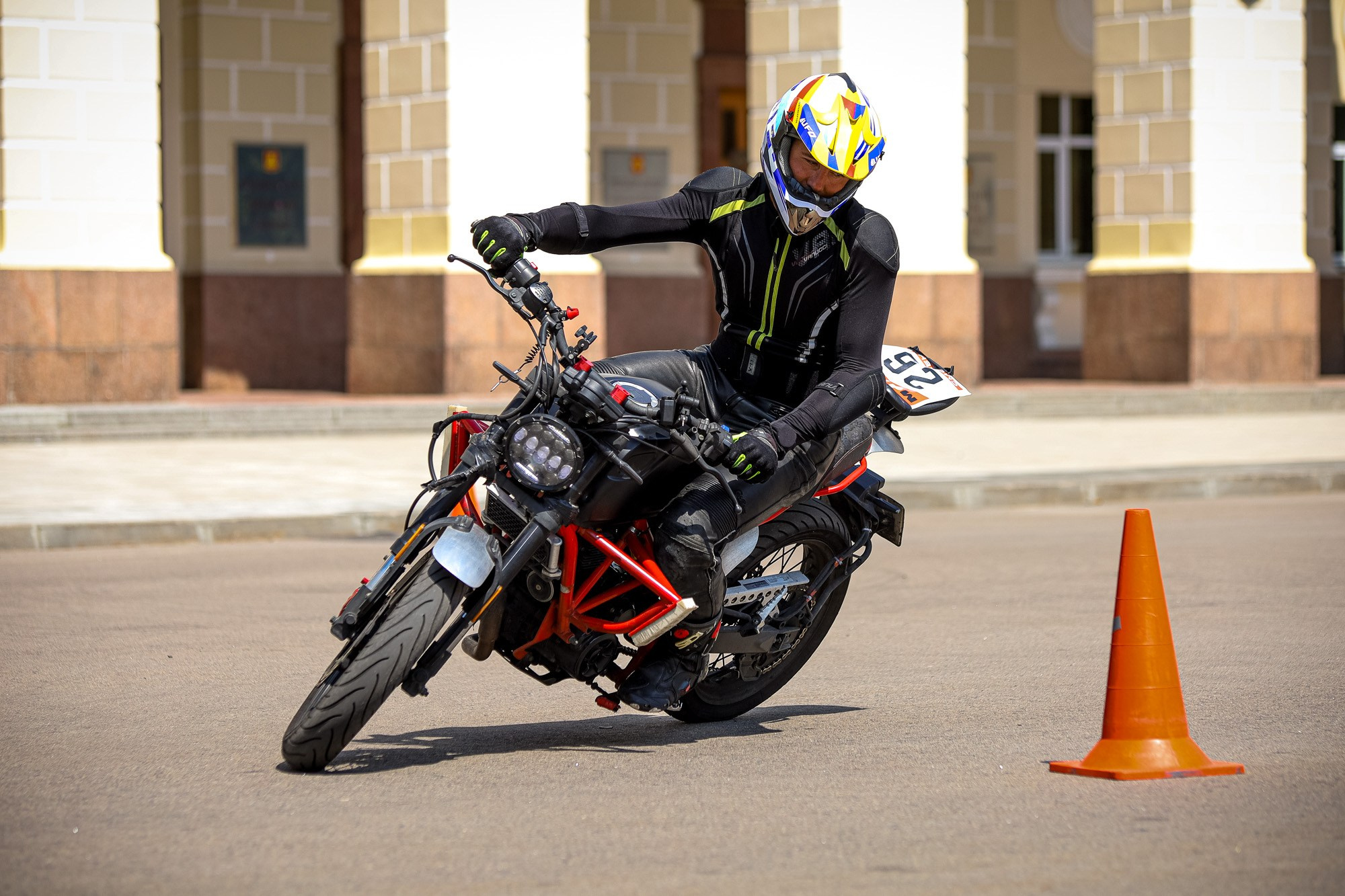 Кубок России по фигурному управлению мотоциклом. Спортивный фотограф Вадим Добедченков