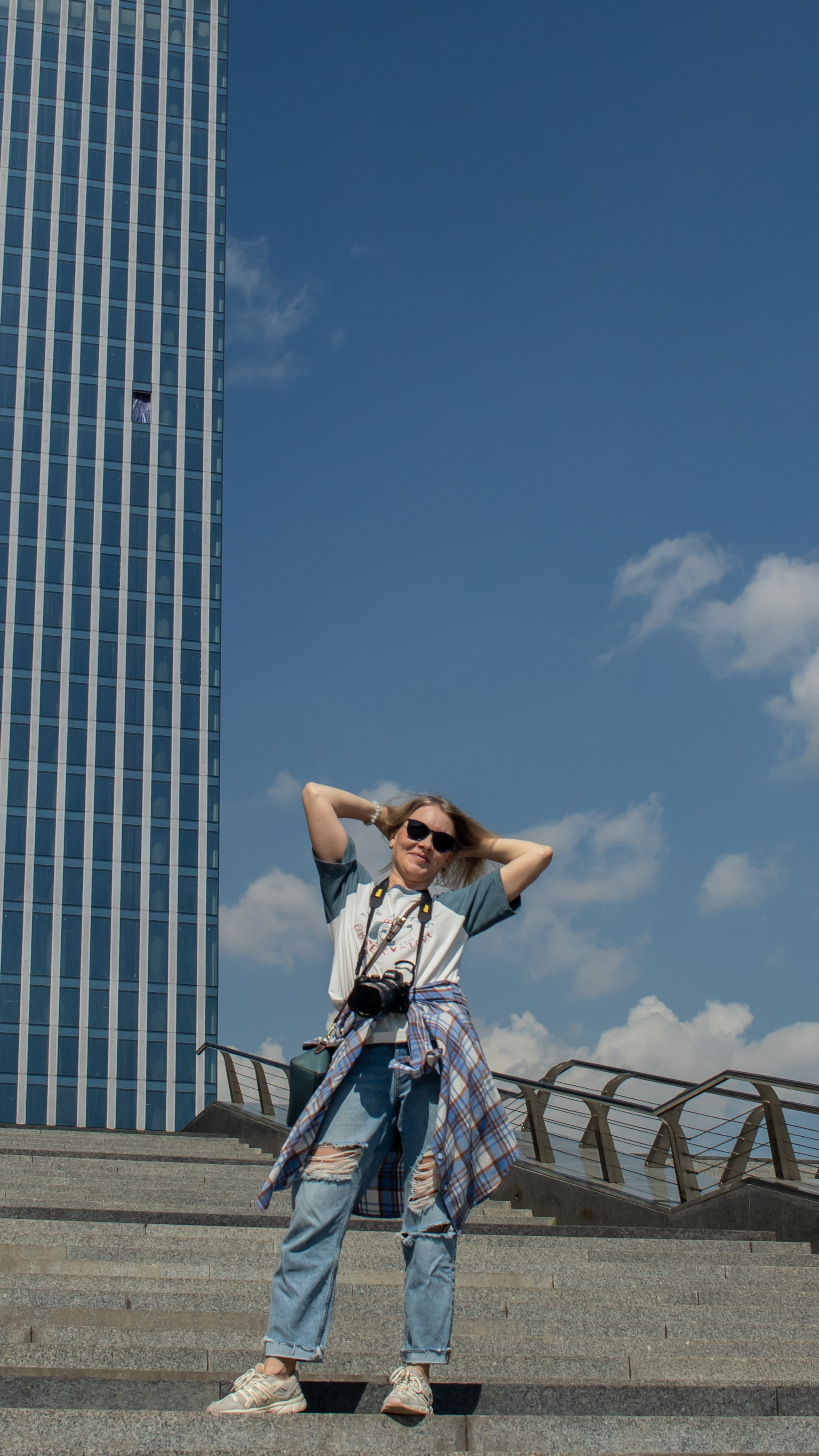 Москва Сити фотографии с утренней прогулки