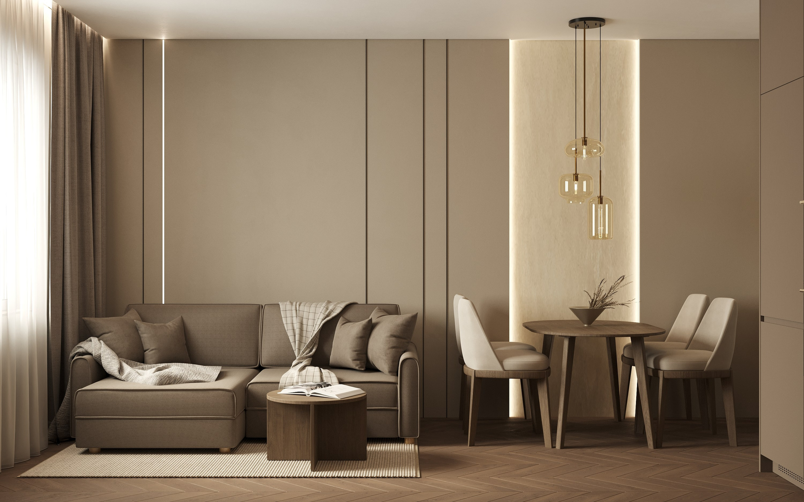 ЖК «ID MURINO II» / Санкт-Петербург / 60 кв. м. Ксения Барабаш дизайнер интерьера в Санкт-Петербурге