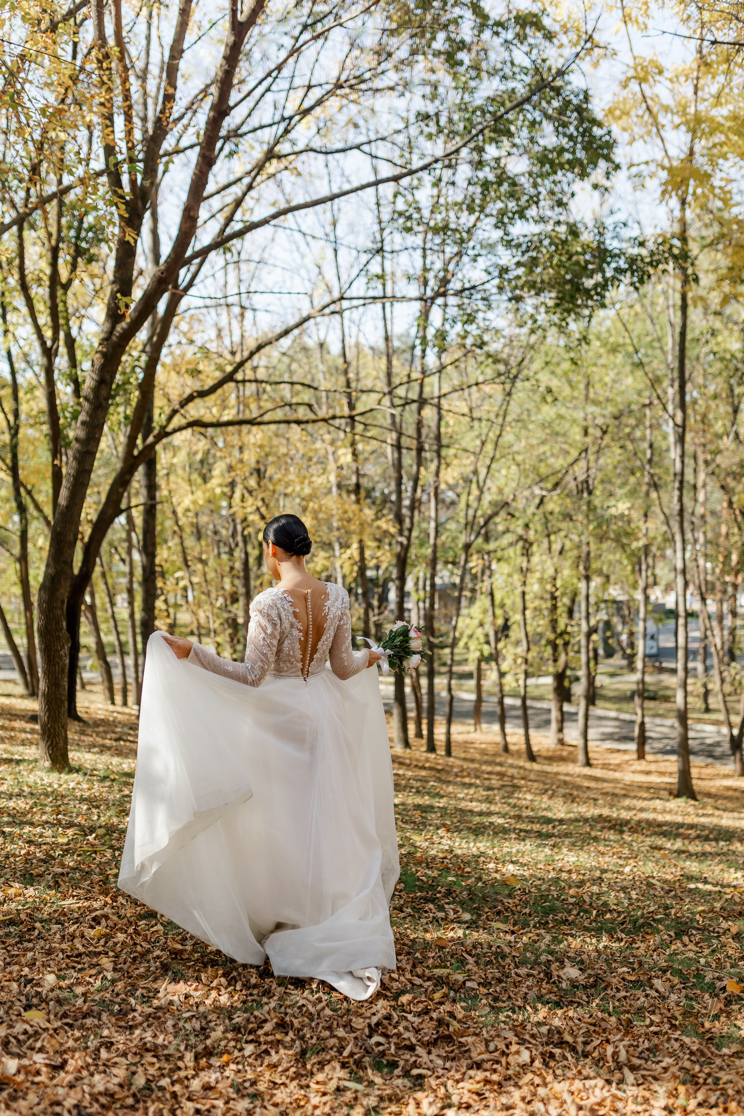 Степан и Алина. Красивая осенняя прогулка. Свадебный фотограф в Хабаровске
