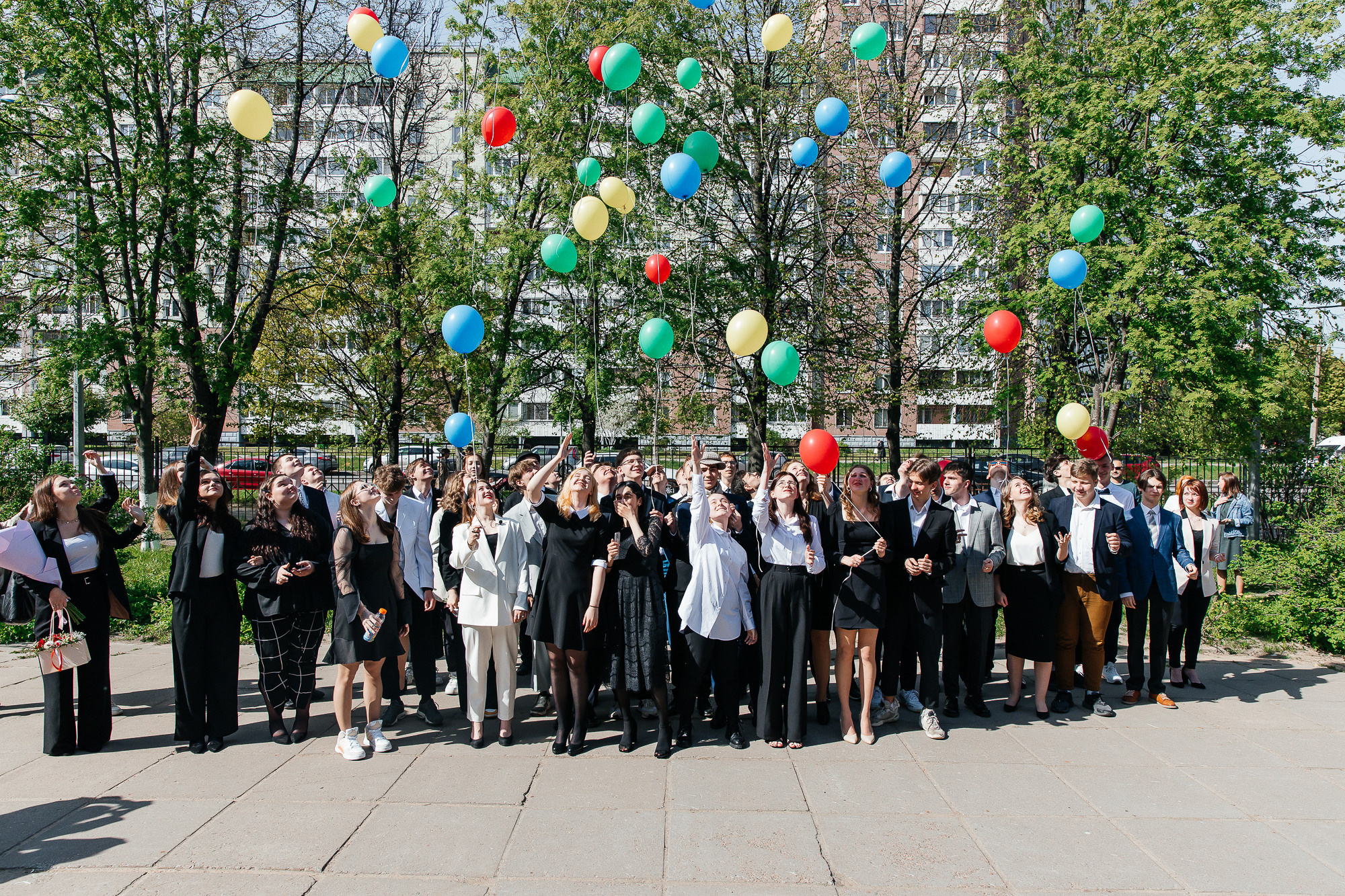 101 лицей — Последний звонок (25 мая 2022). Свадебный и семейный фотограф Крамар Наталья