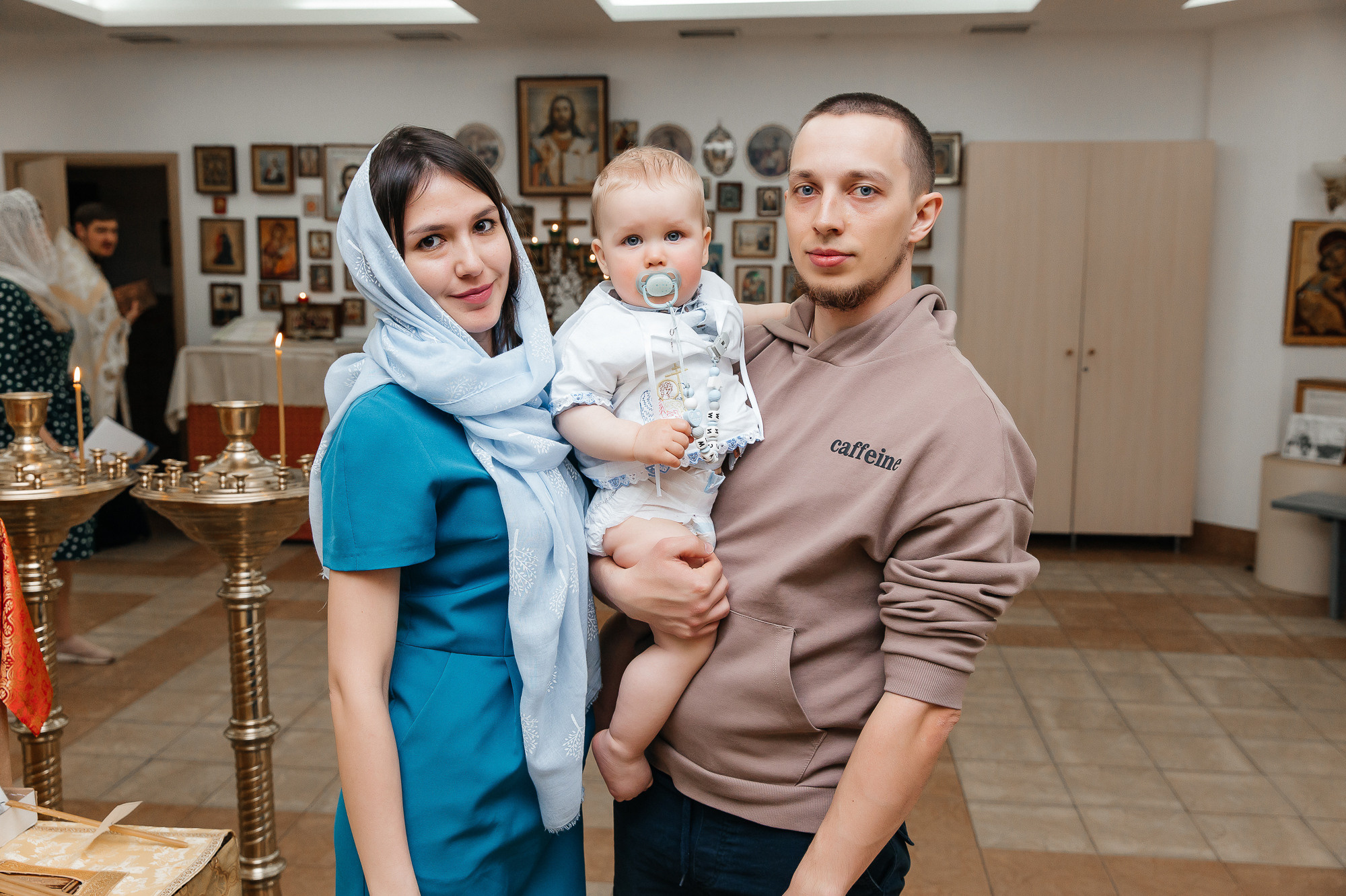 Таинство крещения Максима (21 мая 2022). Свадебный и семейный фотограф Крамар Наталья