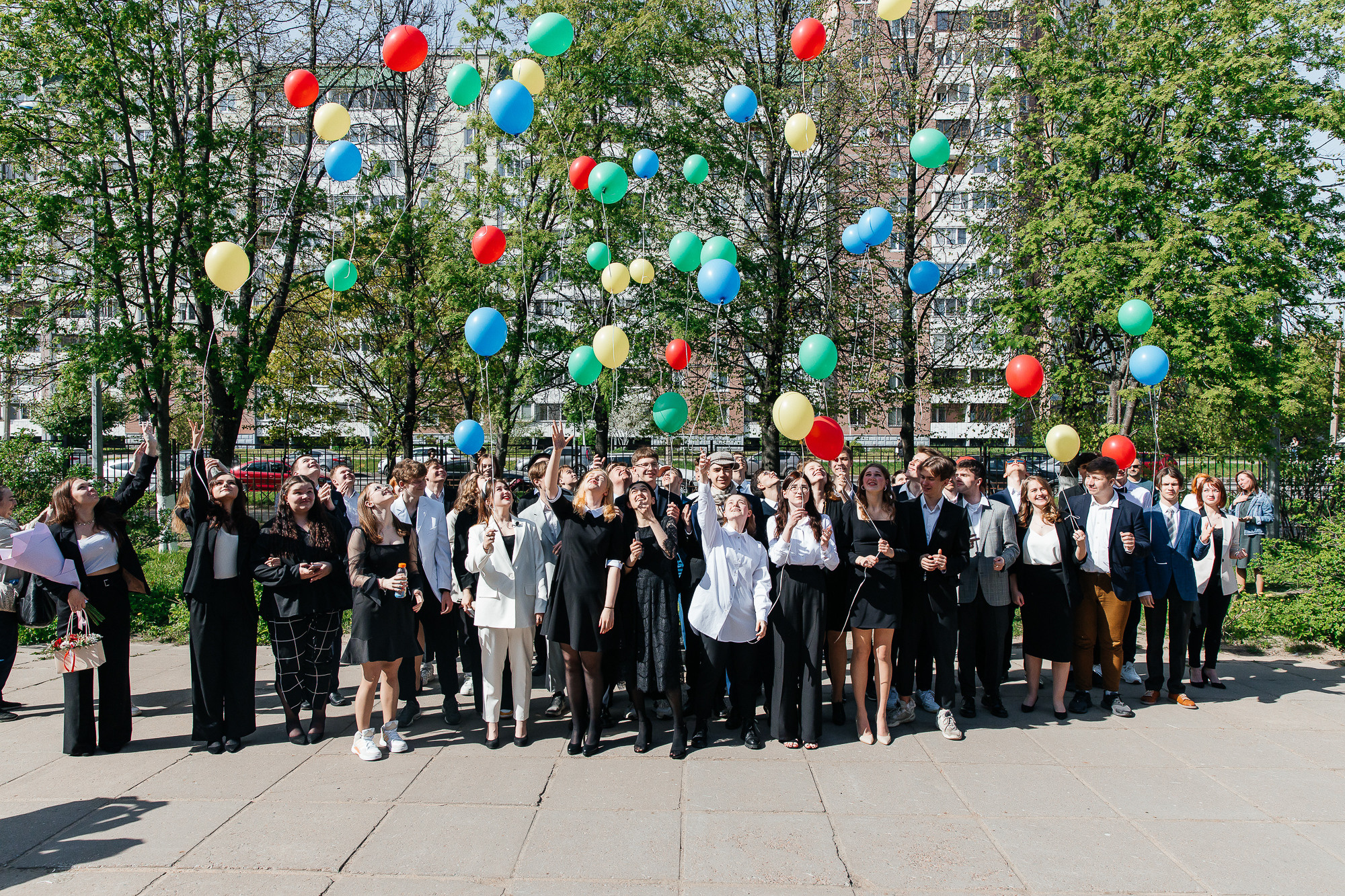 101 лицей — Последний звонок (25 мая 2022). Свадебный и семейный фотограф Крамар Наталья