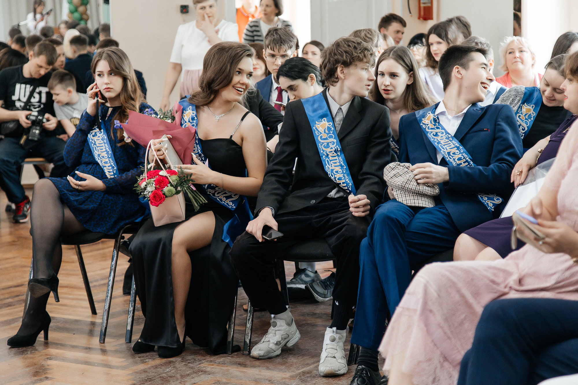 101 лицей — Вручение аттестатов (23 июня 2022). Свадебный и семейный фотограф Крамар Наталья