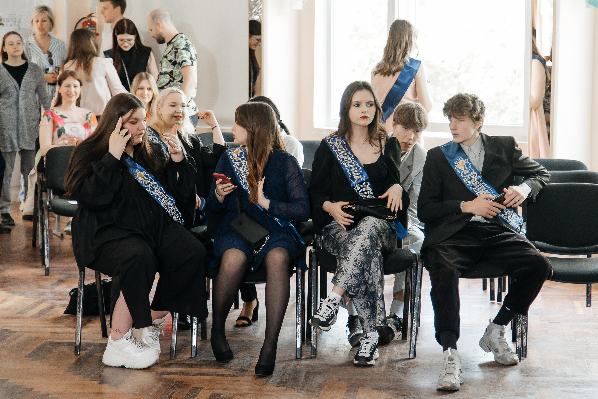 101 лицей — Вручение аттестатов (23 июня 2022). Свадебный и семейный фотограф Крамар Наталья