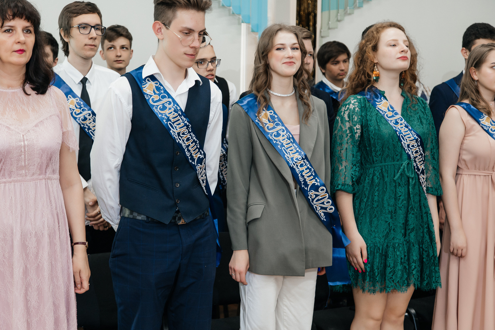 101 лицей — Вручение аттестатов (23 июня 2022). Свадебный и семейный фотограф Крамар Наталья