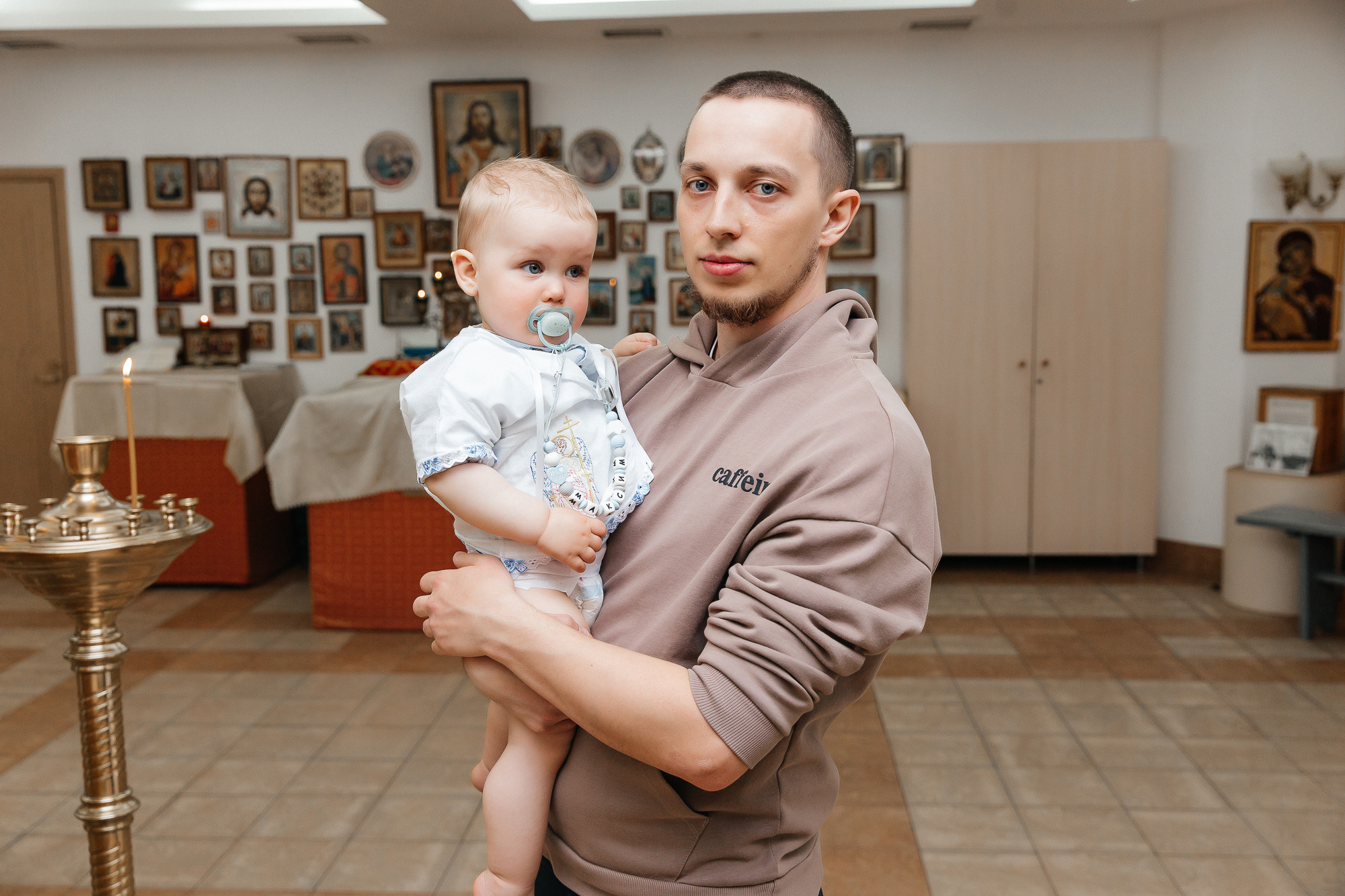 Таинство крещения Максима (21 мая 2022). Свадебный и семейный фотограф Крамар Наталья