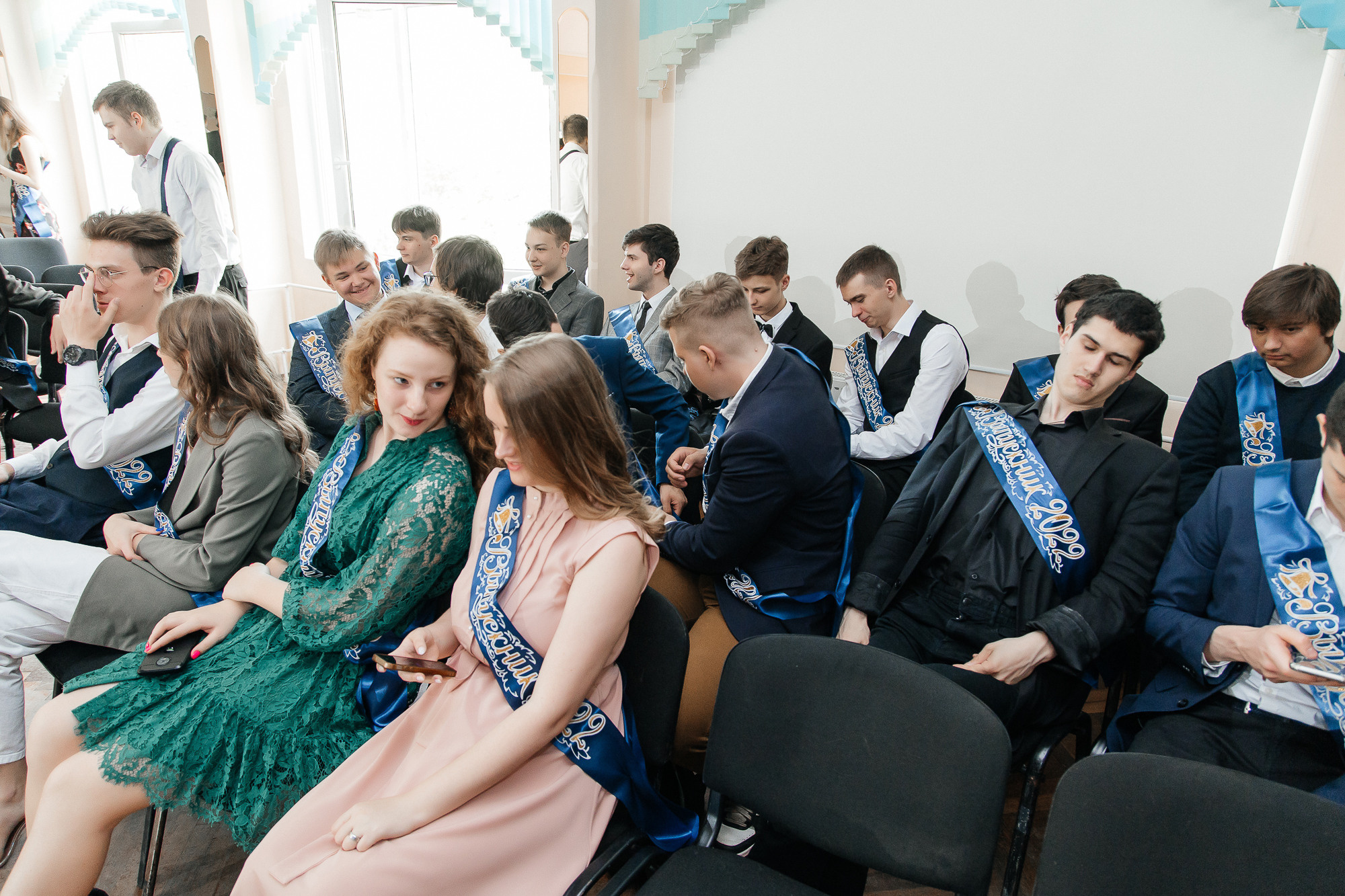 101 лицей — Вручение аттестатов (23 июня 2022). Свадебный и семейный фотограф Крамар Наталья