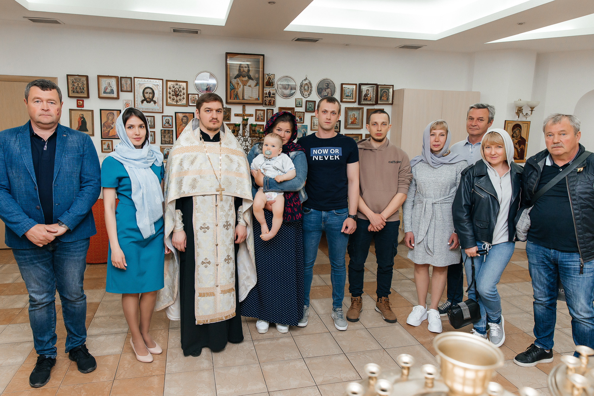 Таинство крещения Максима (21 мая 2022). Свадебный и семейный фотограф Крамар Наталья