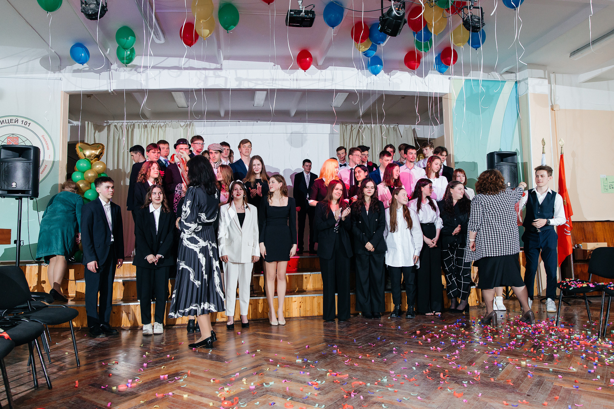 101 лицей — Последний звонок (25 мая 2022). Свадебный и семейный фотограф Крамар Наталья