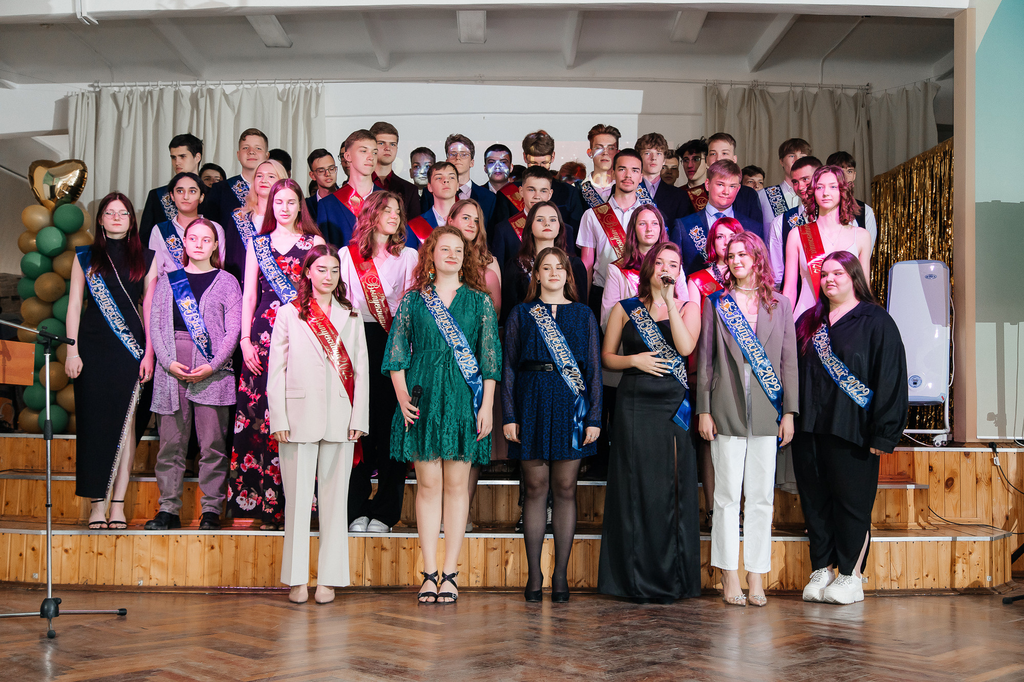 101 лицей — Вручение аттестатов (23 июня 2022). Свадебный и семейный фотограф Крамар Наталья