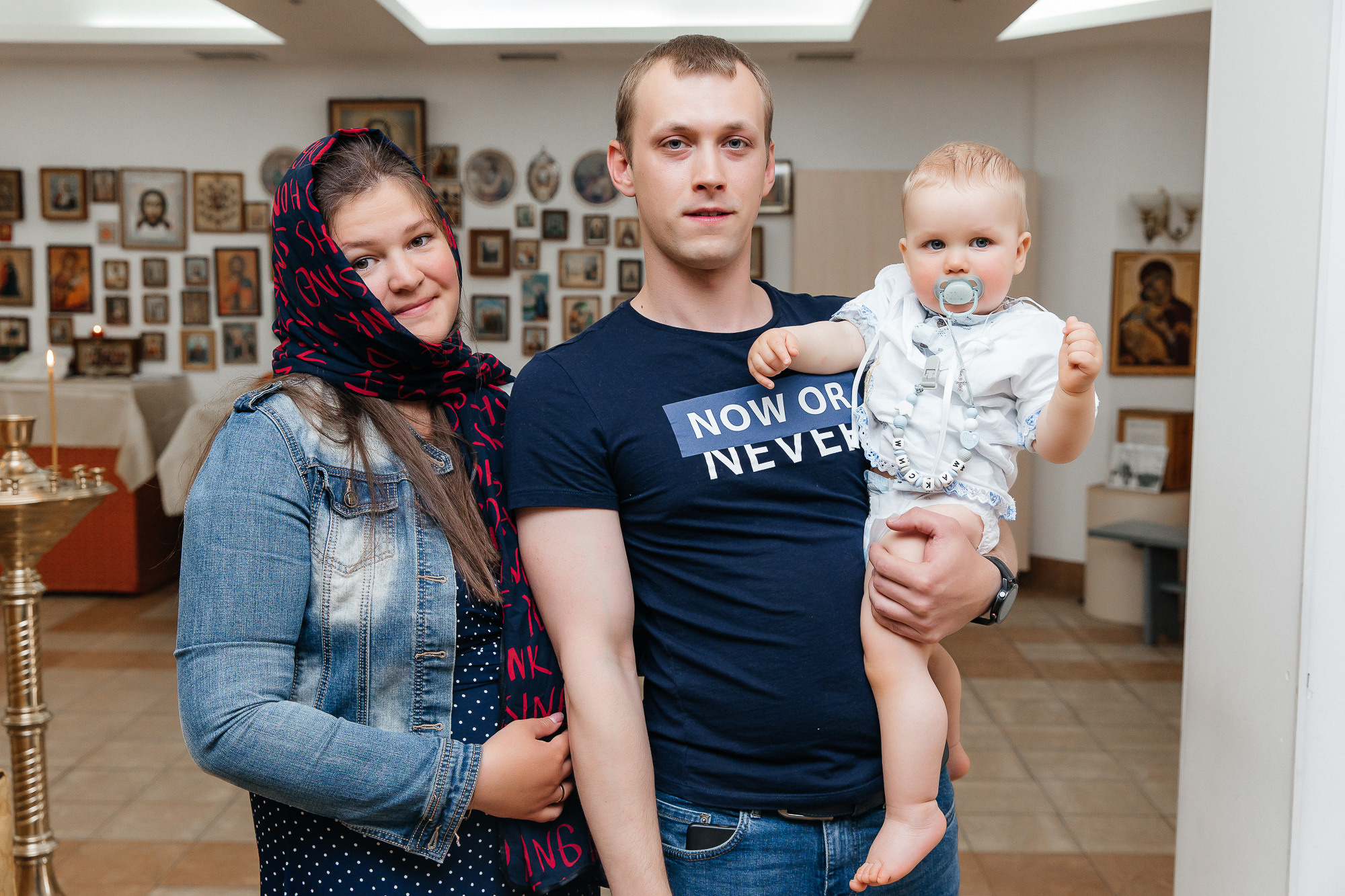 Таинство крещения Максима (21 мая 2022). Свадебный и семейный фотограф Крамар Наталья