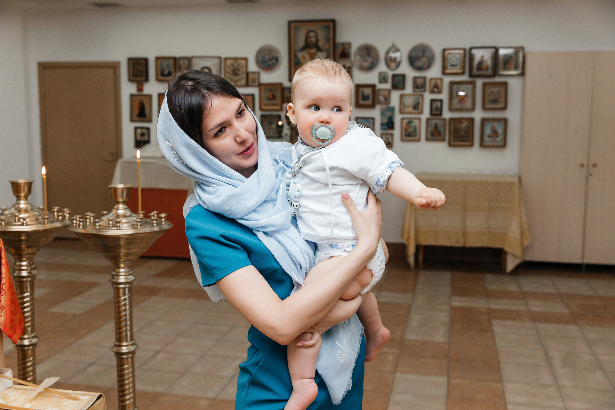 Таинство крещения Максима (21 мая 2022). Свадебный и семейный фотограф Крамар Наталья