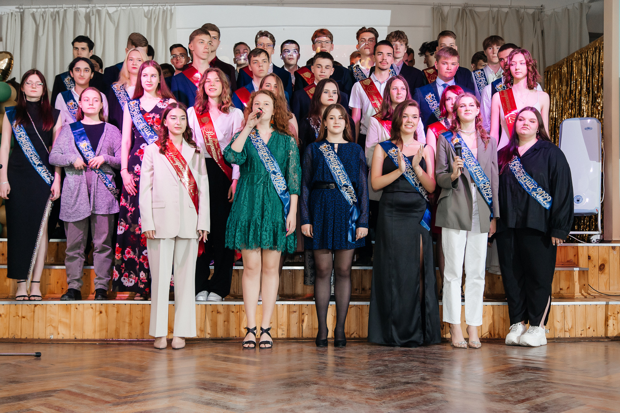 101 лицей — Вручение аттестатов (23 июня 2022). Свадебный и семейный фотограф Крамар Наталья