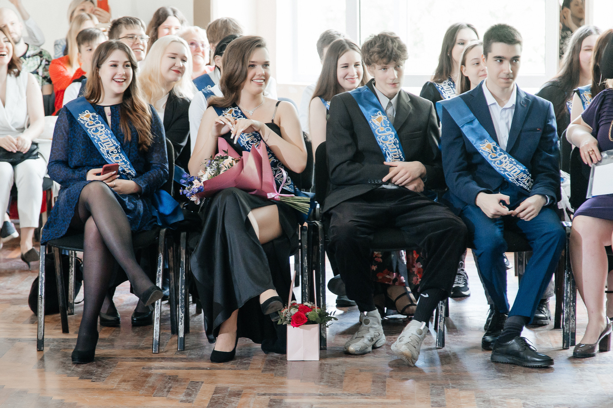 101 лицей — Вручение аттестатов (23 июня 2022). Свадебный и семейный фотограф Крамар Наталья