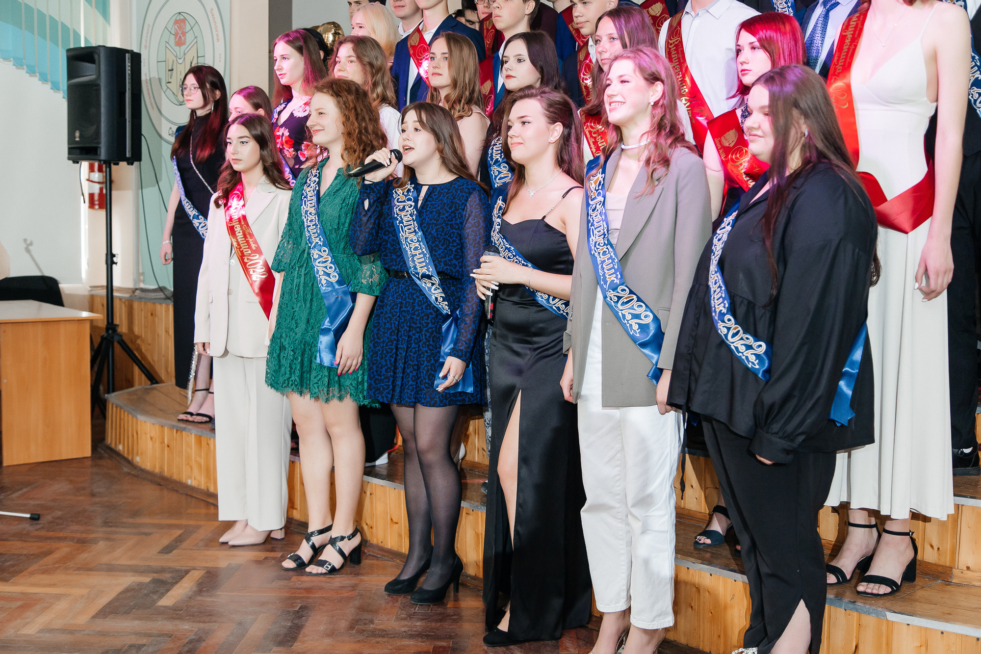 101 лицей — Вручение аттестатов (23 июня 2022). Свадебный и семейный фотограф Крамар Наталья