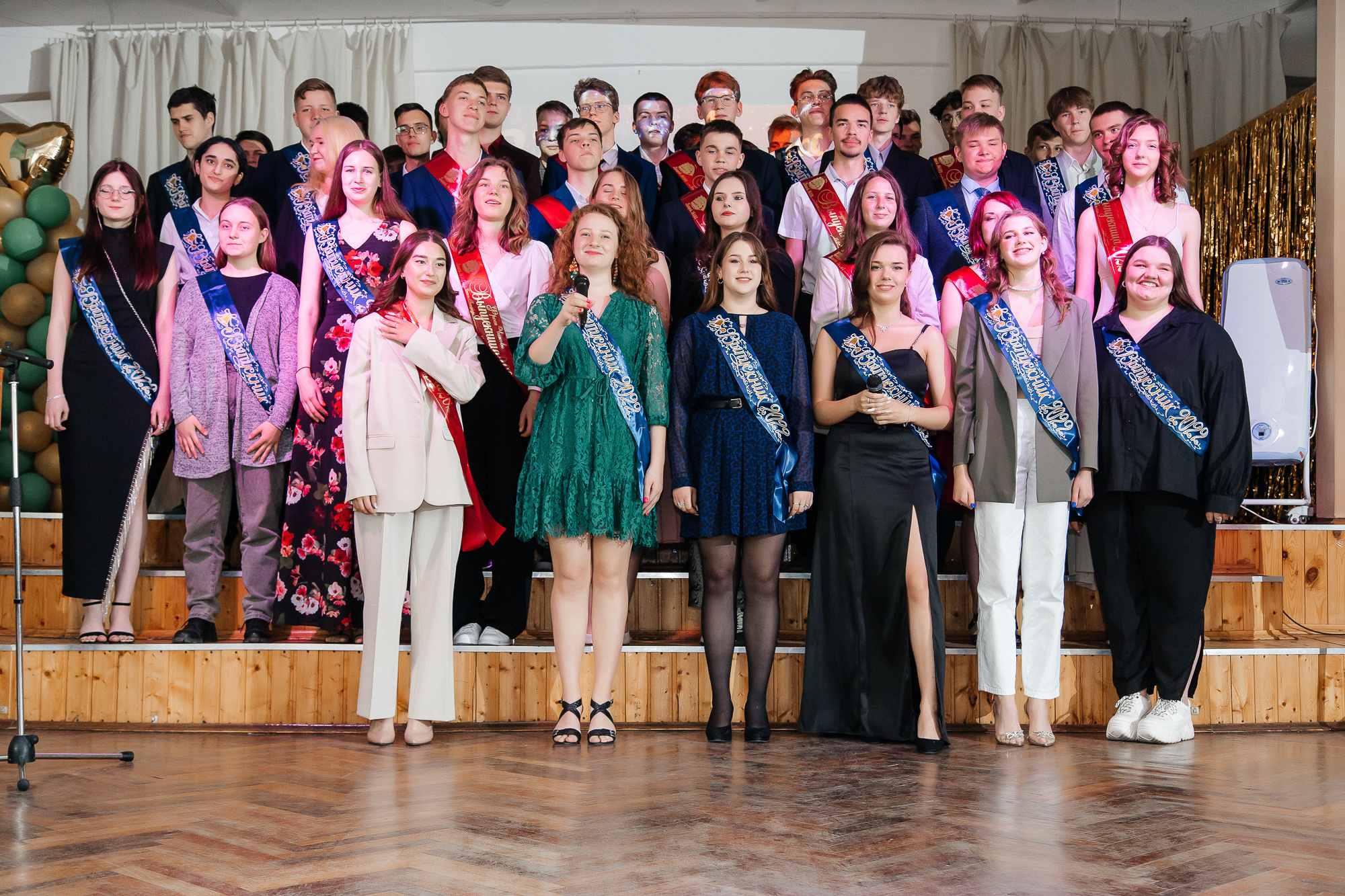 101 лицей — Вручение аттестатов (23 июня 2022). Свадебный и семейный фотограф Крамар Наталья