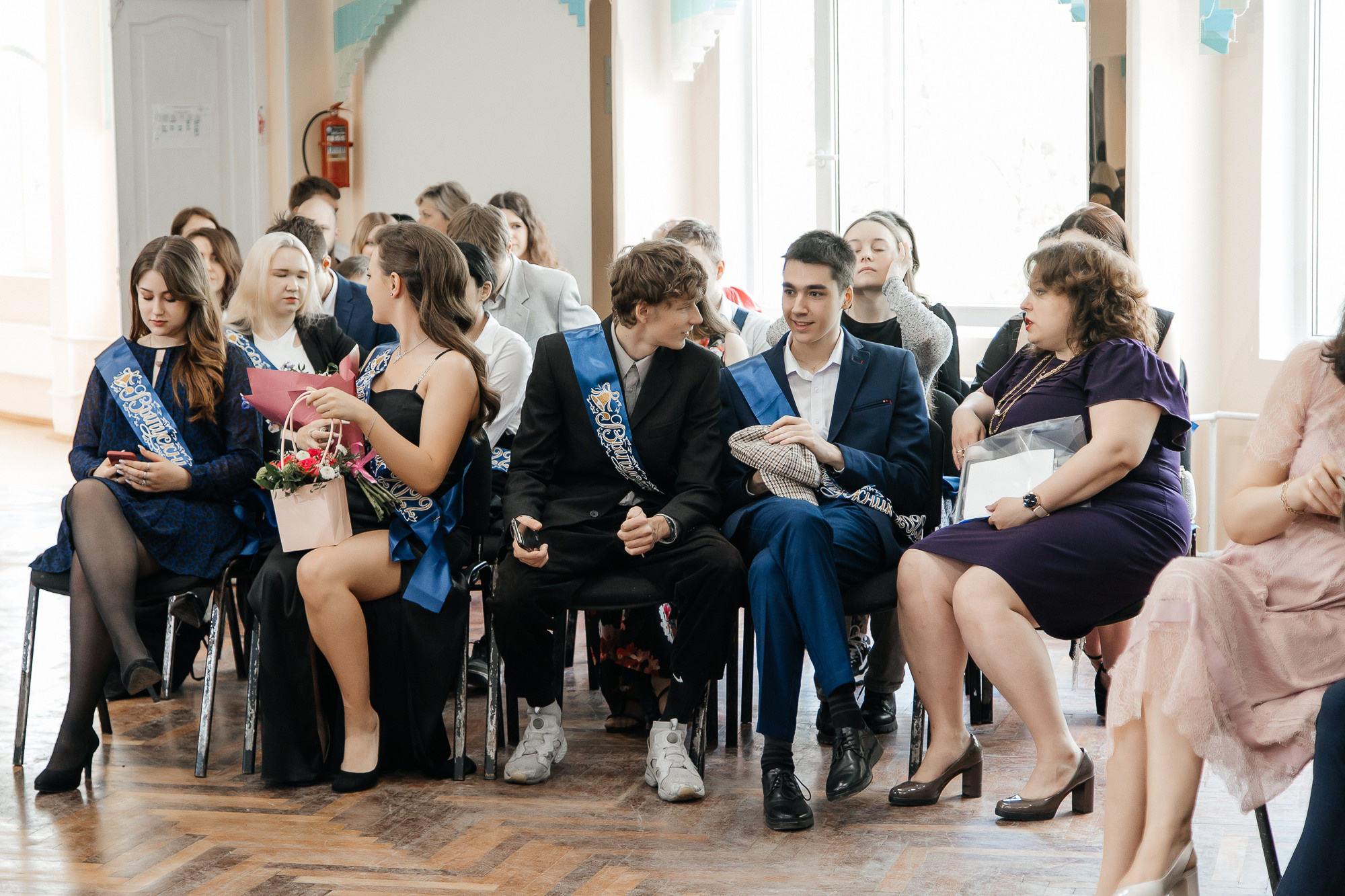 101 лицей — Вручение аттестатов (23 июня 2022). Свадебный и семейный фотограф Крамар Наталья