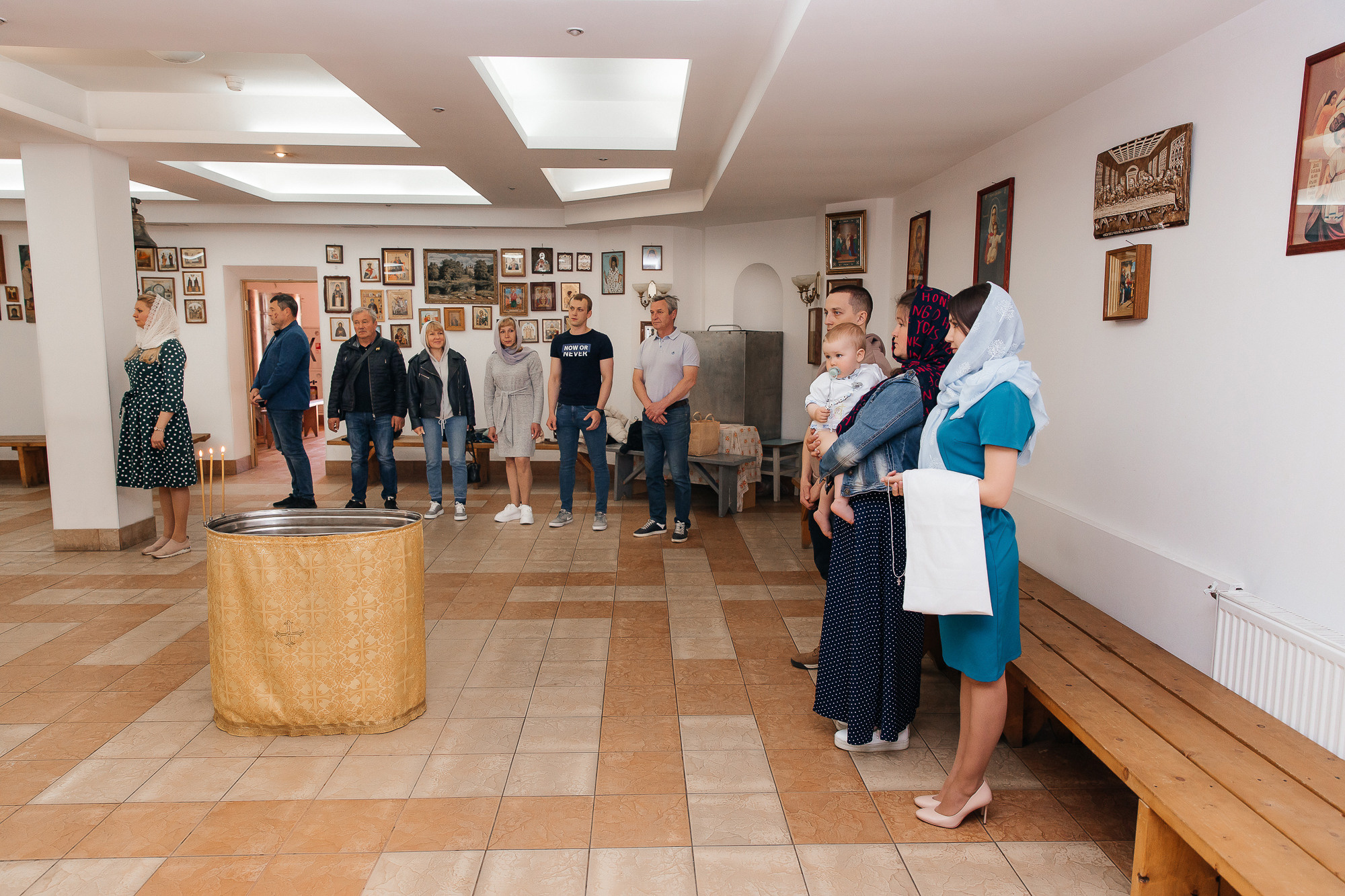 Таинство крещения Максима (21 мая 2022). Свадебный и семейный фотограф Крамар Наталья