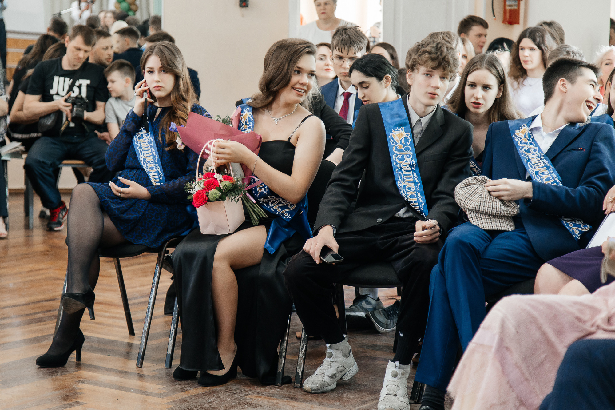 101 лицей — Вручение аттестатов (23 июня 2022). Свадебный и семейный фотограф Крамар Наталья