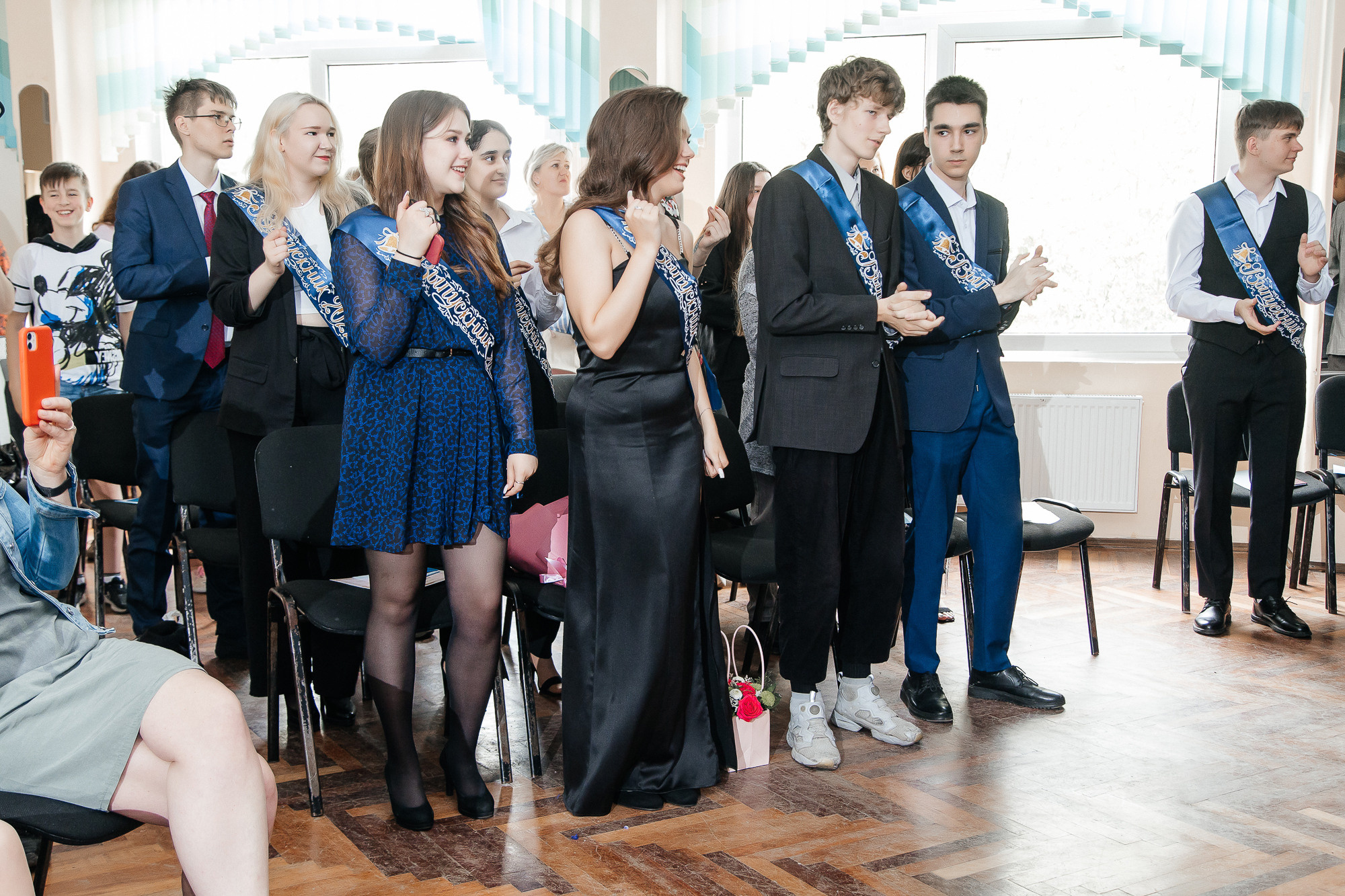 101 лицей — Вручение аттестатов (23 июня 2022). Свадебный и семейный фотограф Крамар Наталья