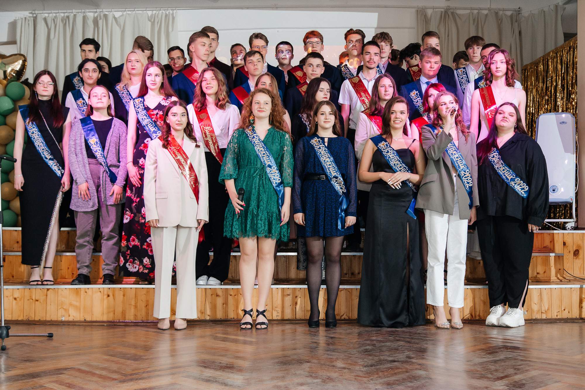 101 лицей — Вручение аттестатов (23 июня 2022). Свадебный и семейный фотограф Крамар Наталья