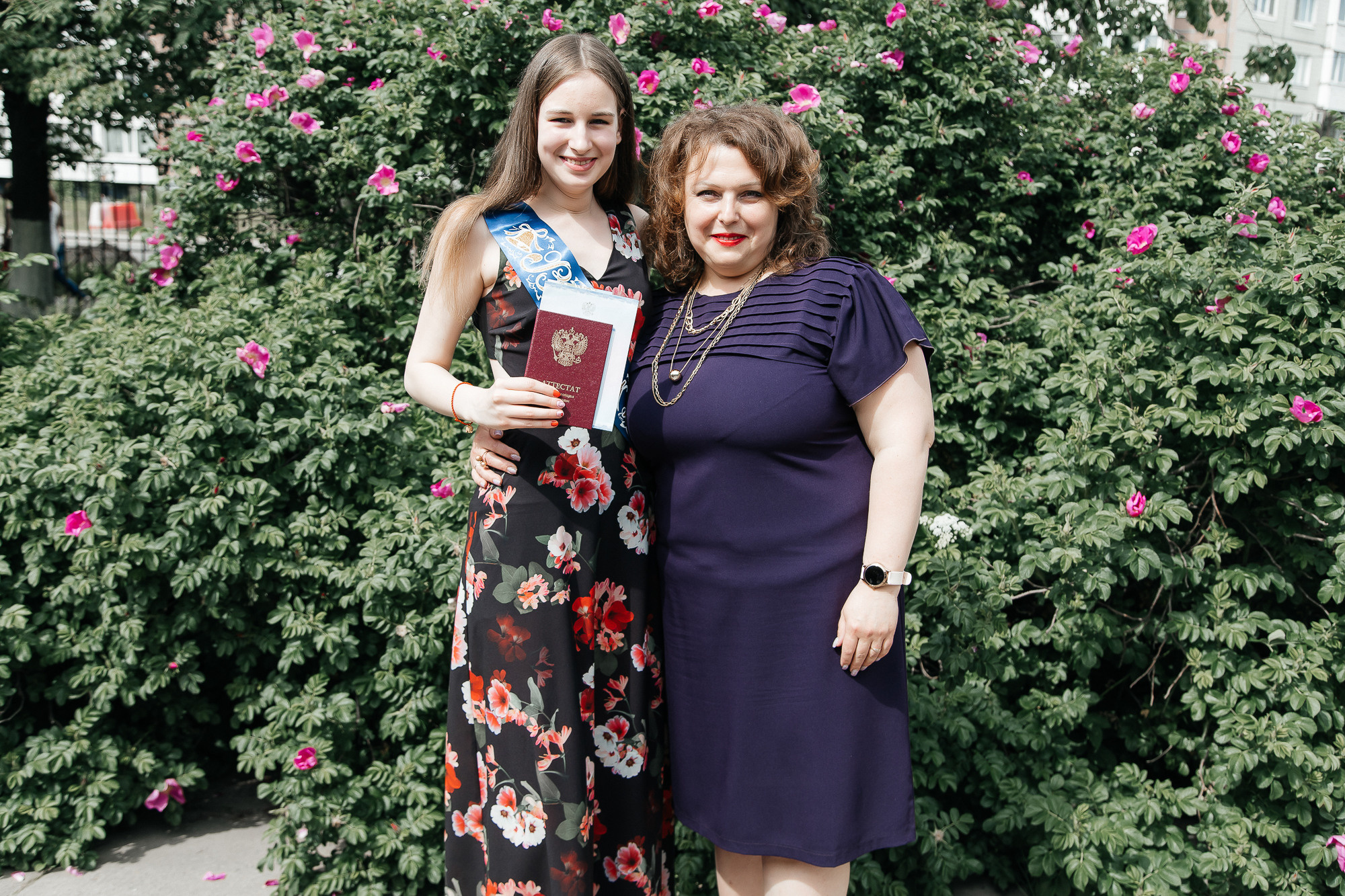 101 лицей — Вручение аттестатов (23 июня 2022). Свадебный и семейный фотограф Крамар Наталья