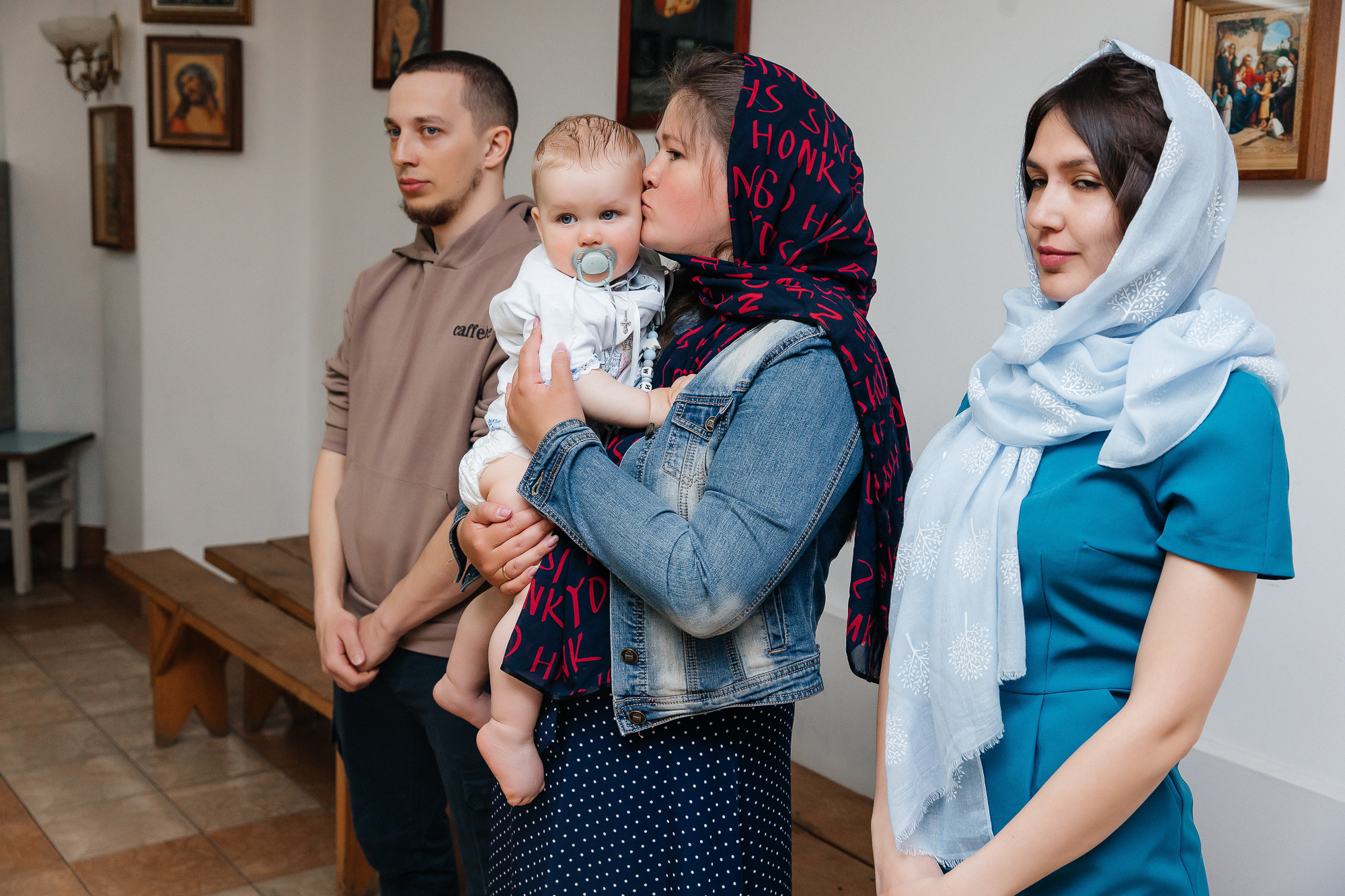 Таинство крещения Максима (21 мая 2022). Свадебный и семейный фотограф Крамар Наталья