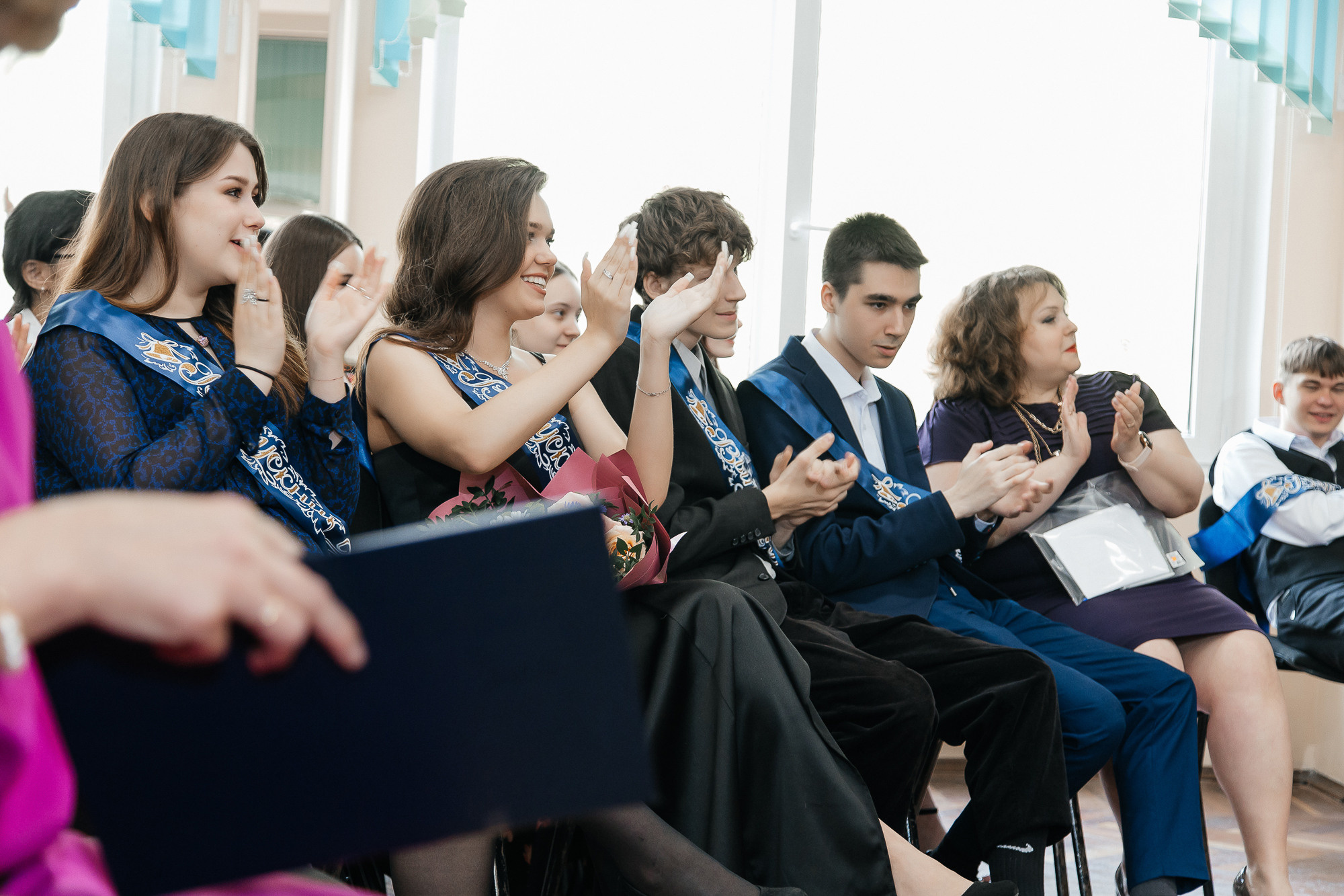 101 лицей — Вручение аттестатов (23 июня 2022). Свадебный и семейный фотограф Крамар Наталья
