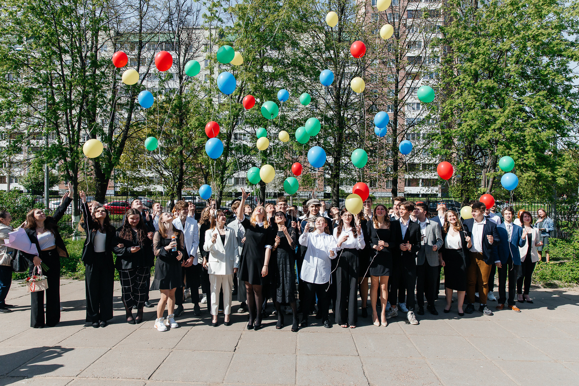 101 лицей — Последний звонок (25 мая 2022). Свадебный и семейный фотограф Крамар Наталья