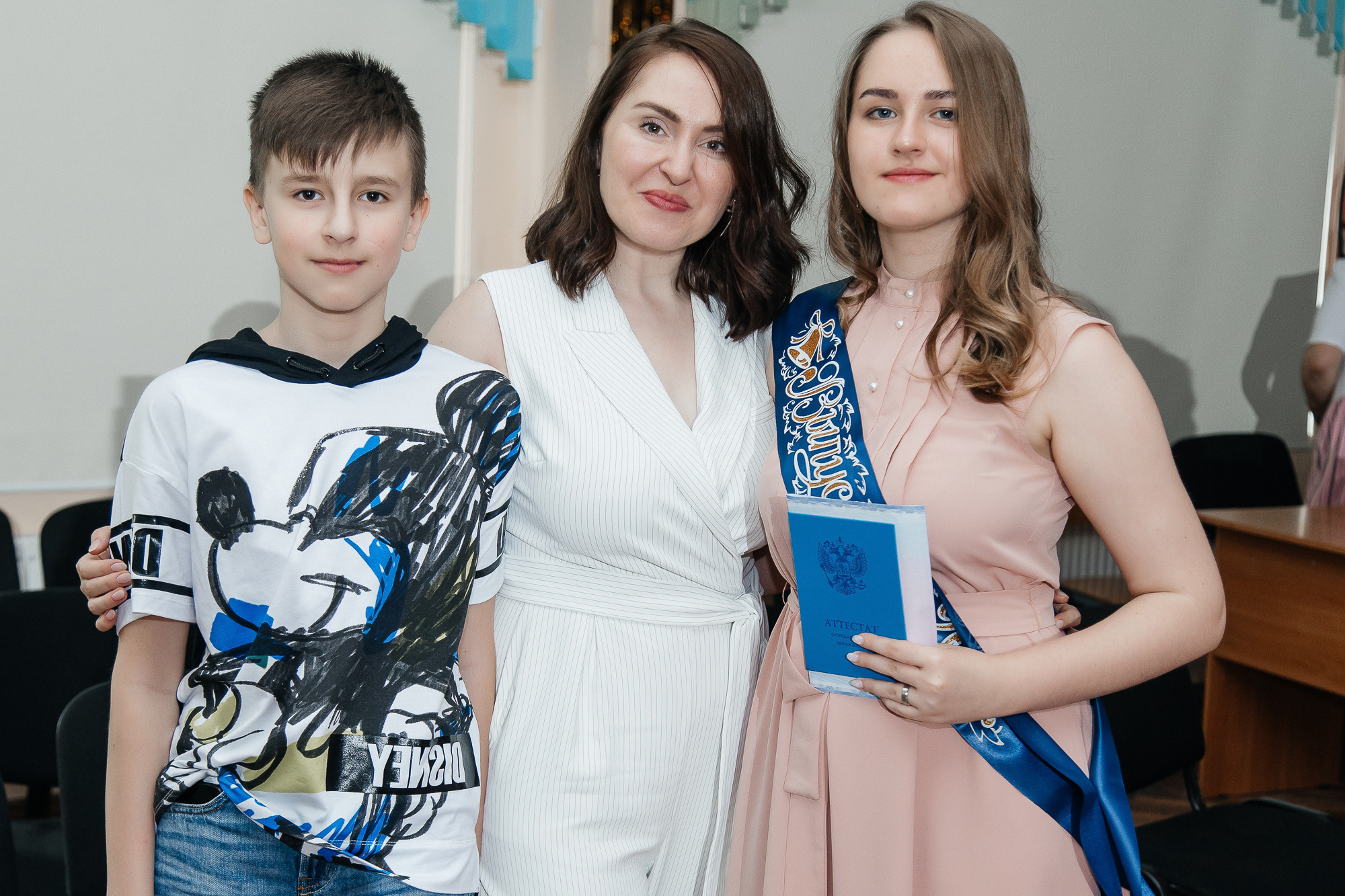 101 лицей — Вручение аттестатов (23 июня 2022). Свадебный и семейный фотограф Крамар Наталья