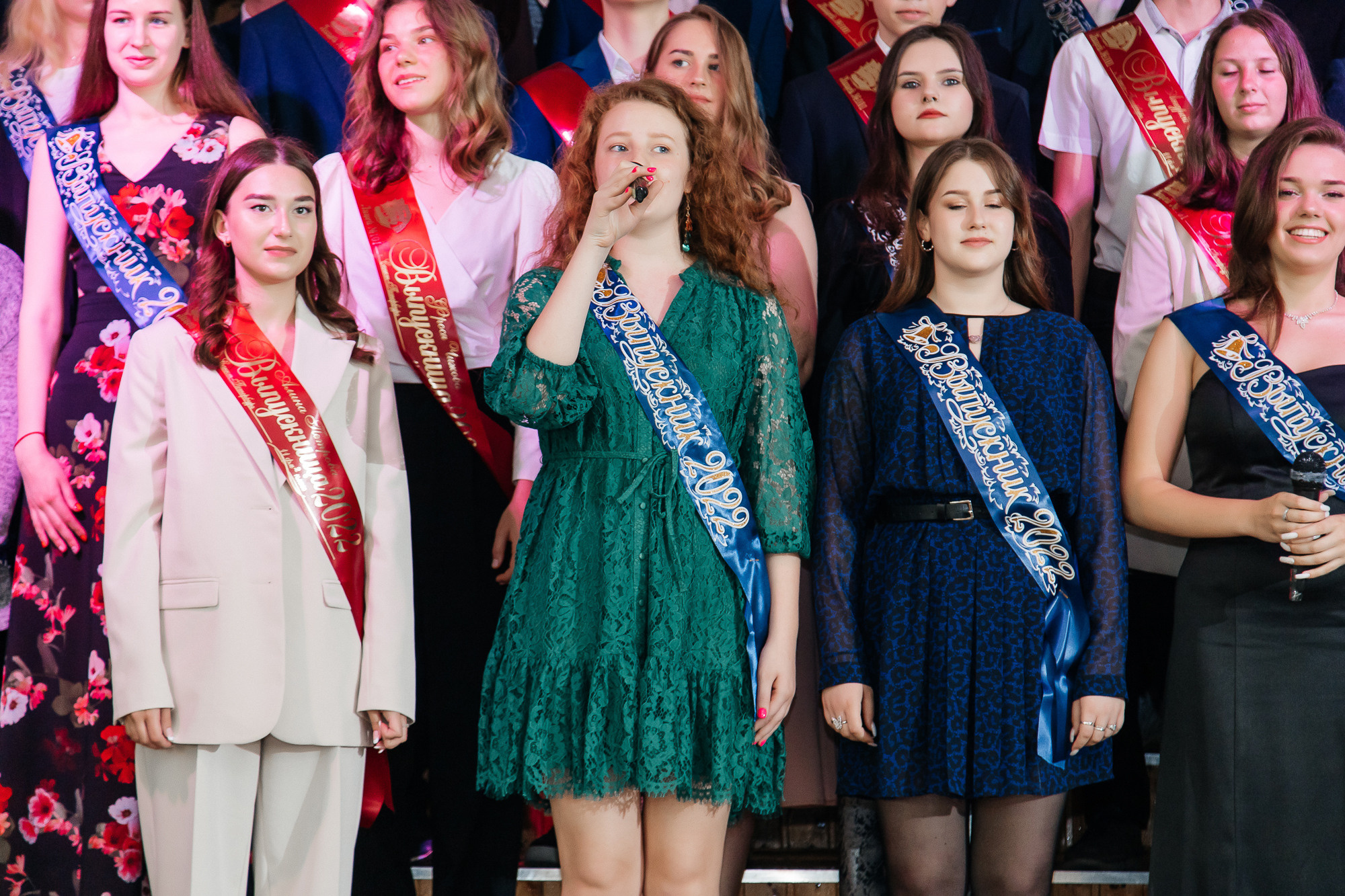 101 лицей — Вручение аттестатов (23 июня 2022). Свадебный и семейный фотограф Крамар Наталья