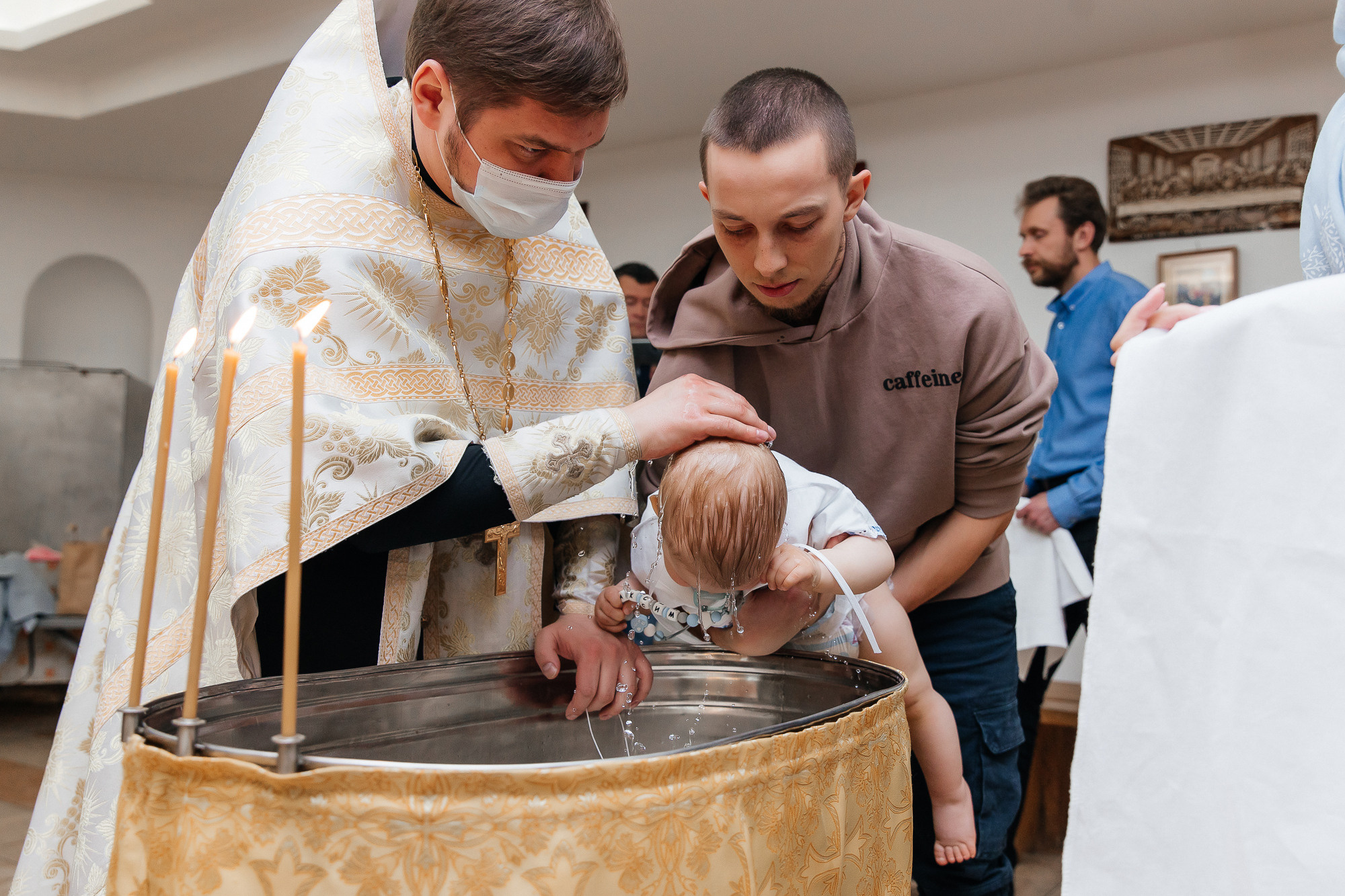 Таинство крещения Максима (21 мая 2022). Свадебный и семейный фотограф Крамар Наталья