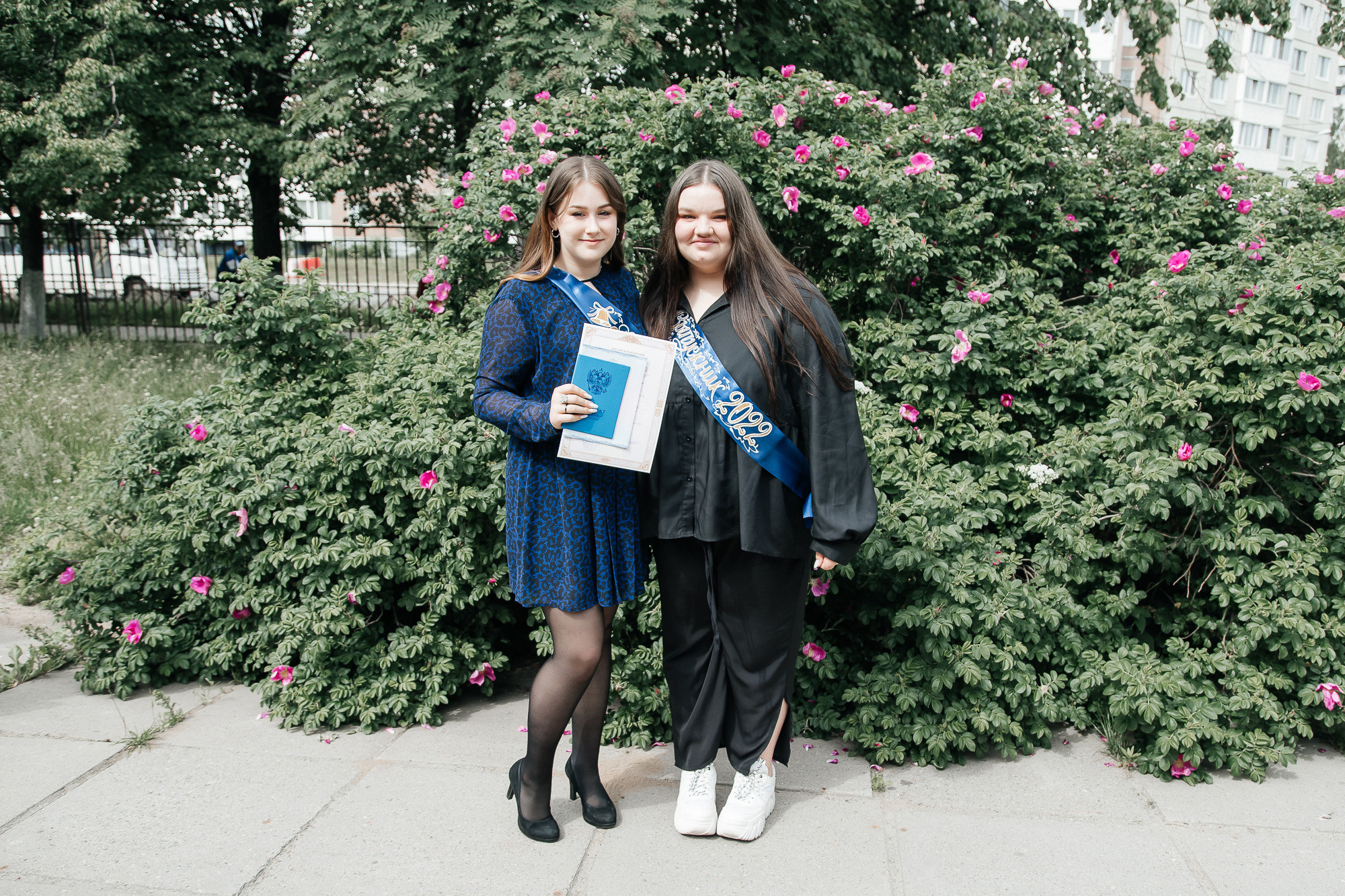 101 лицей — Вручение аттестатов (23 июня 2022). Свадебный и семейный фотограф Крамар Наталья