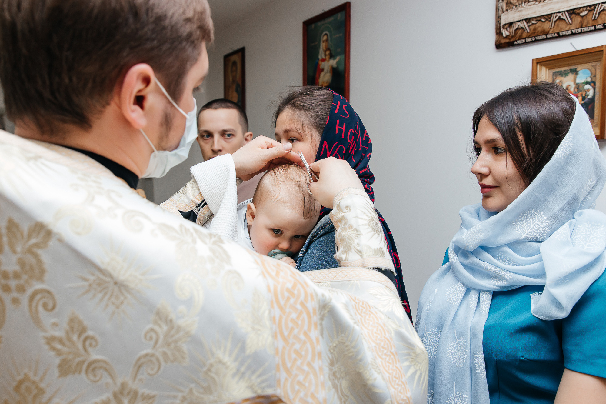 Таинство крещения Максима (21 мая 2022). Свадебный и семейный фотограф Крамар Наталья
