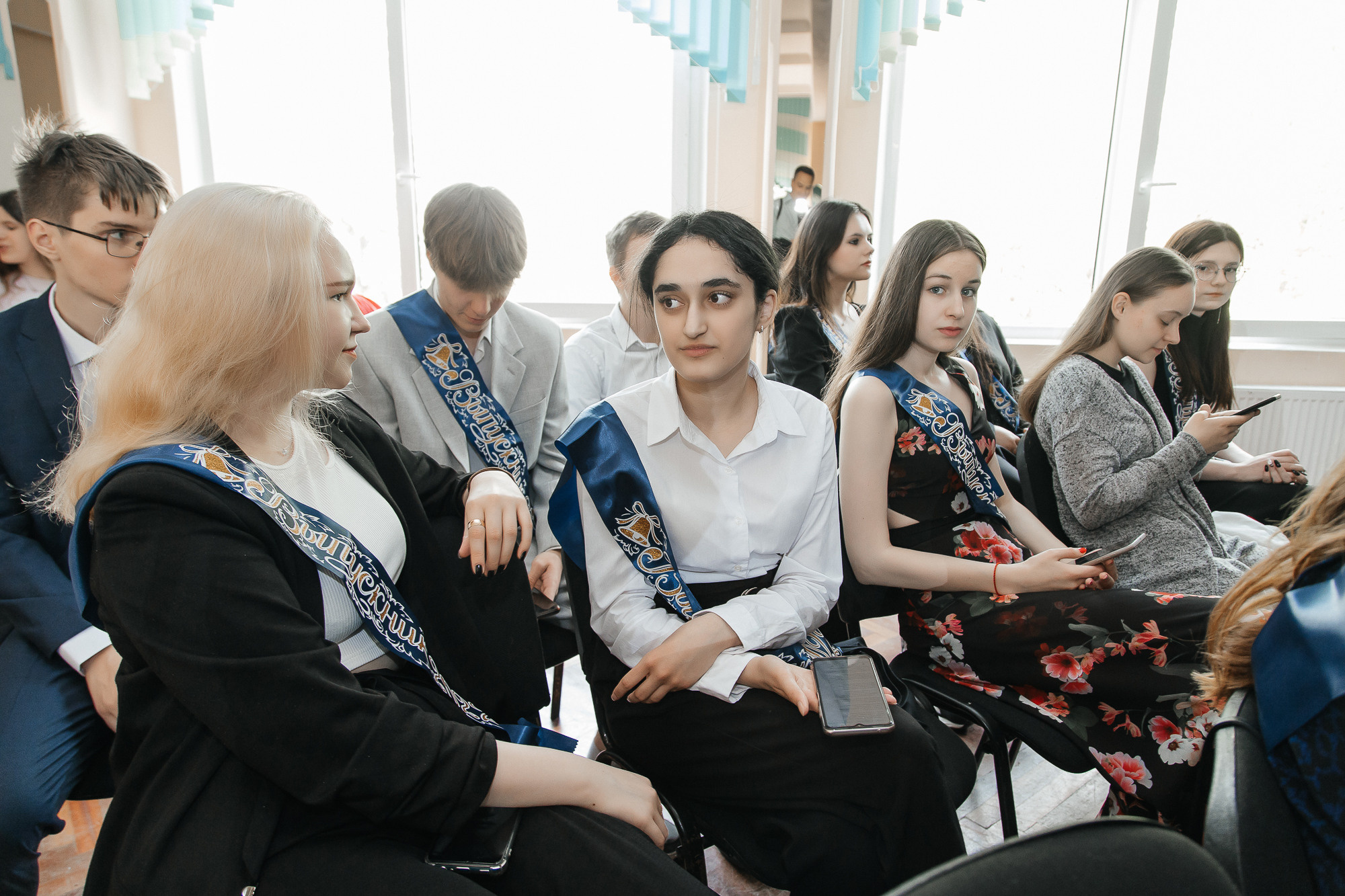 101 лицей — Вручение аттестатов (23 июня 2022). Свадебный и семейный фотограф Крамар Наталья