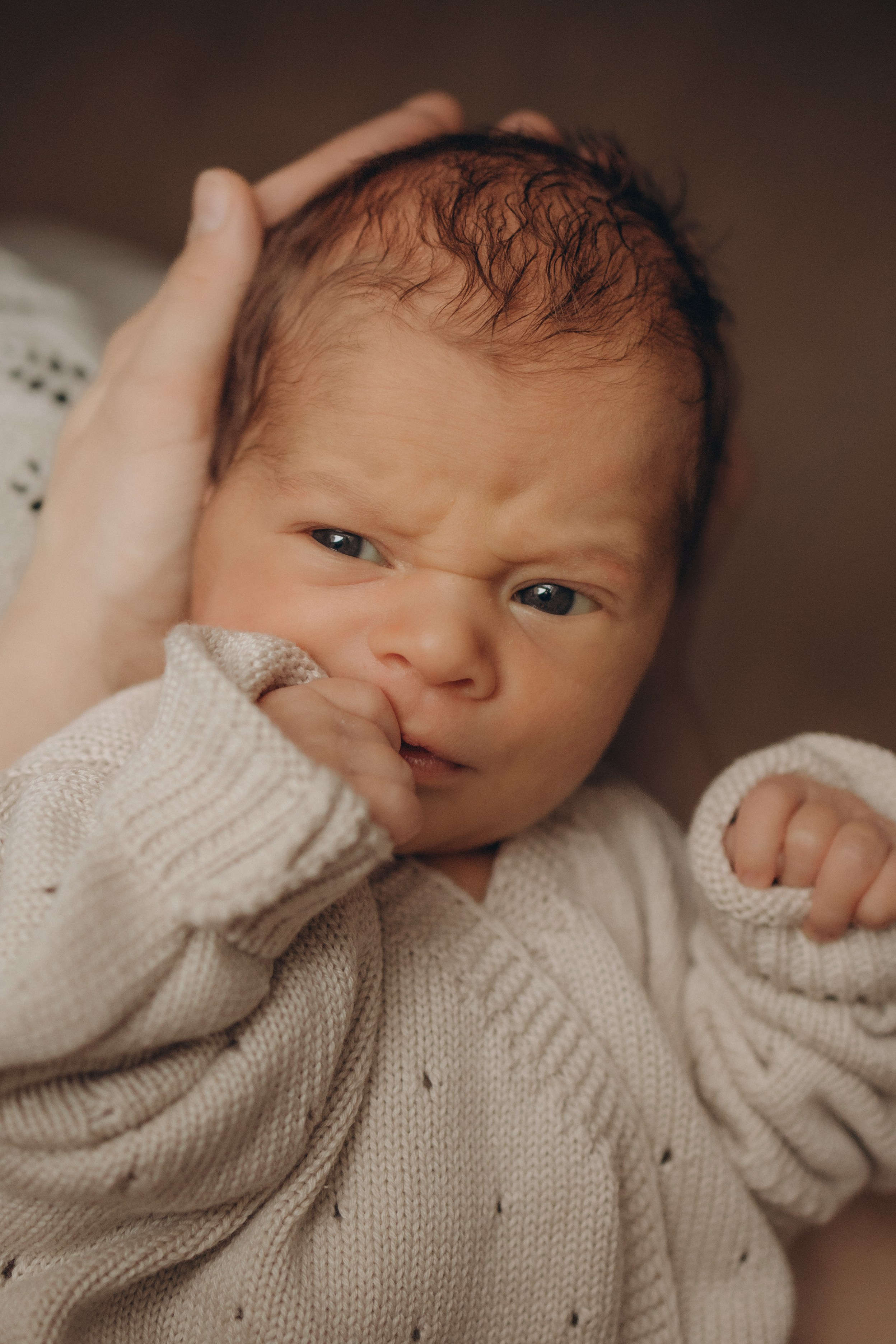 Мирон 1 неделька. Семейный и детский фотограф, женский портрет Москва Светлана Мертикова