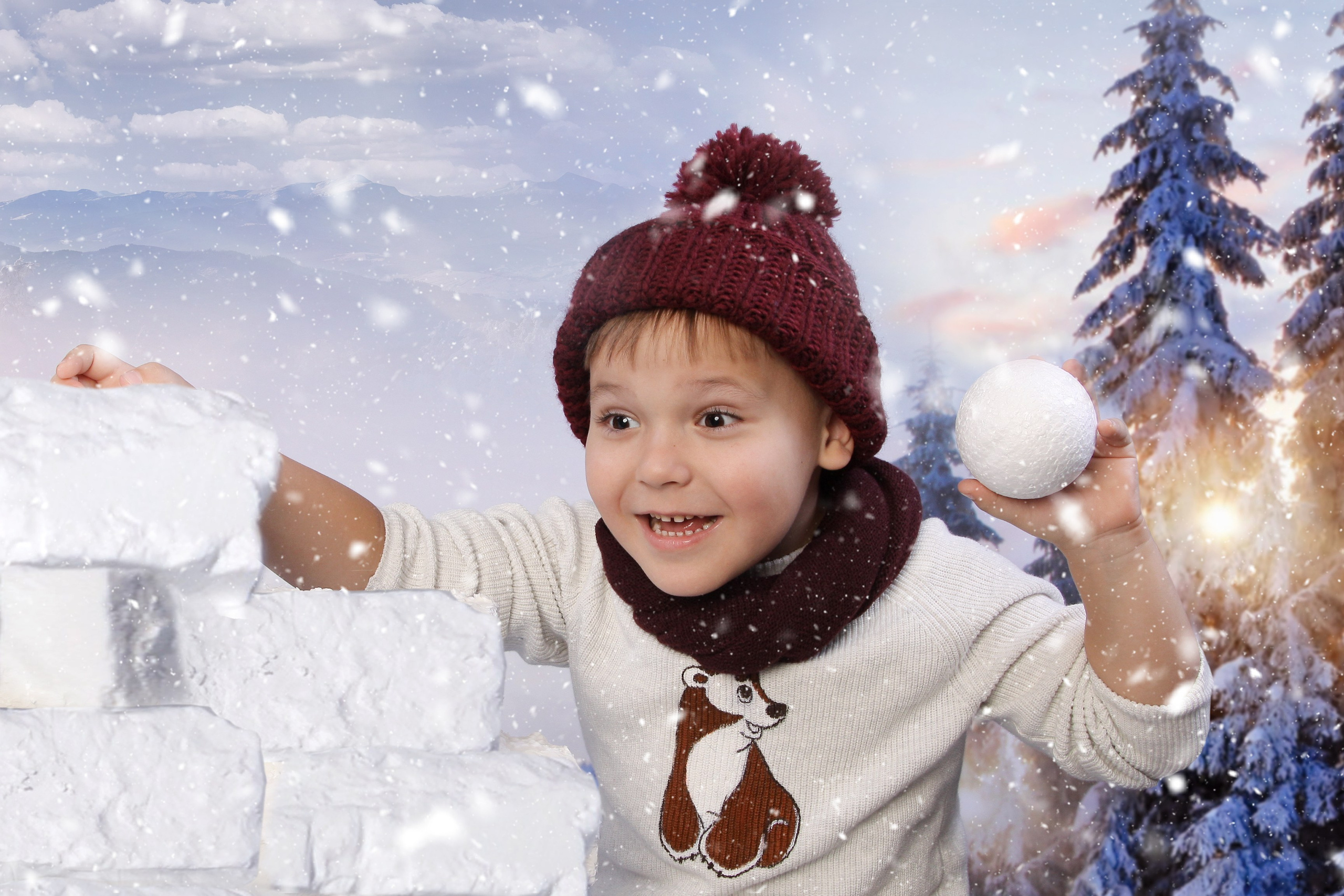 КОМПАНИЯ КРАЙФОТО ФОТОСЕССИЯ ЗИМНИЕ ЗАБАВЫ