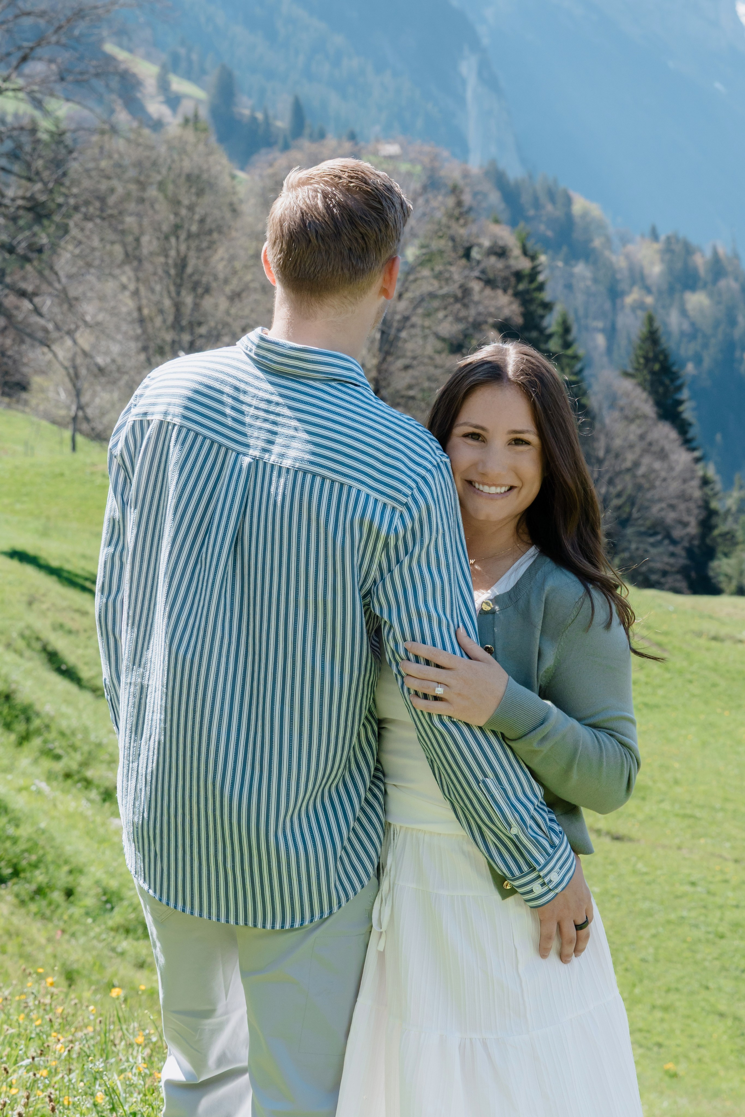 Wyatt & Abby (Wengen). Photographer in Interlaken area
