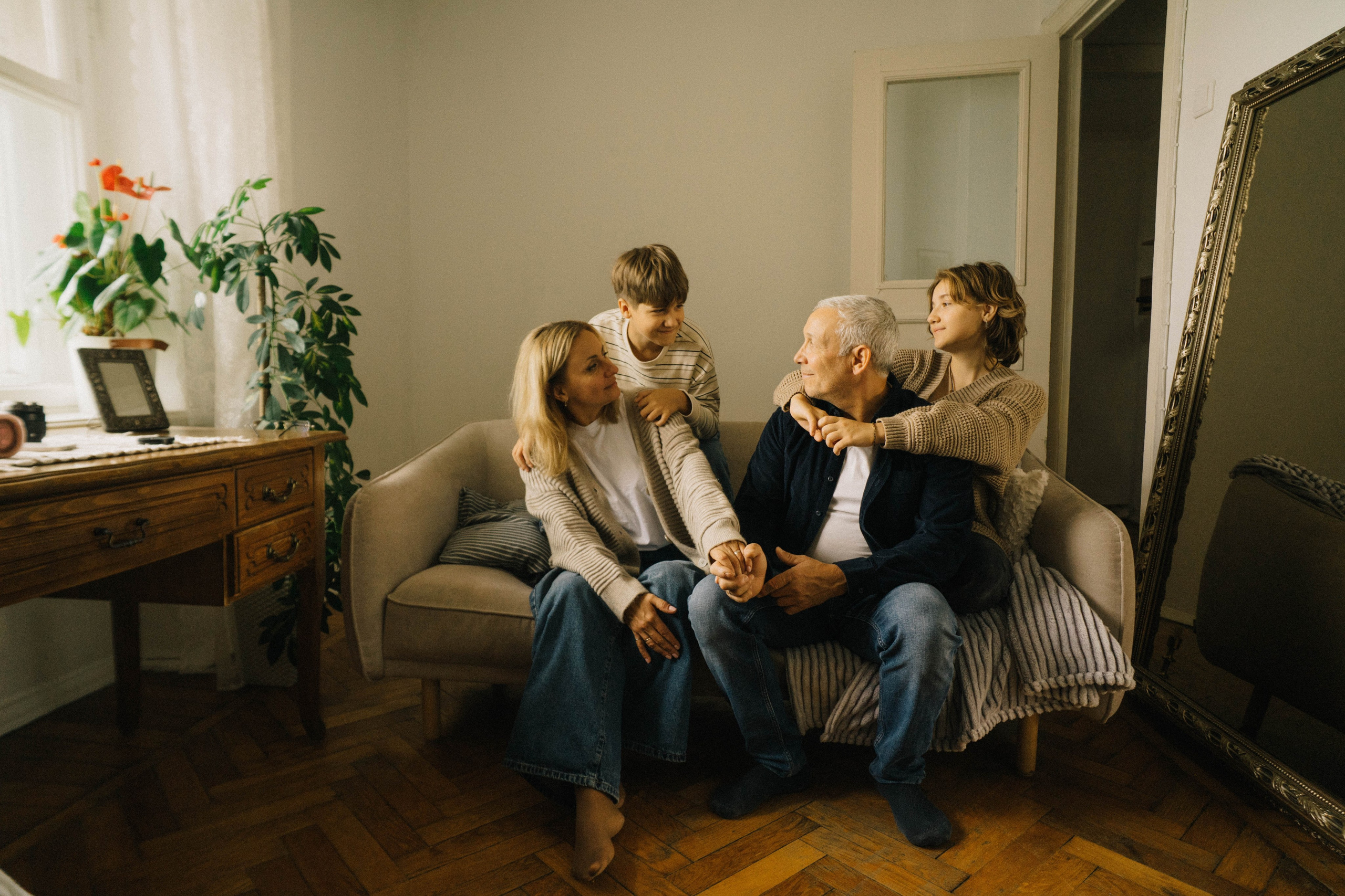 Равиль, Инна, Дамир и Маша. Екатерина Рыбкина Портретный фотограф в Москве