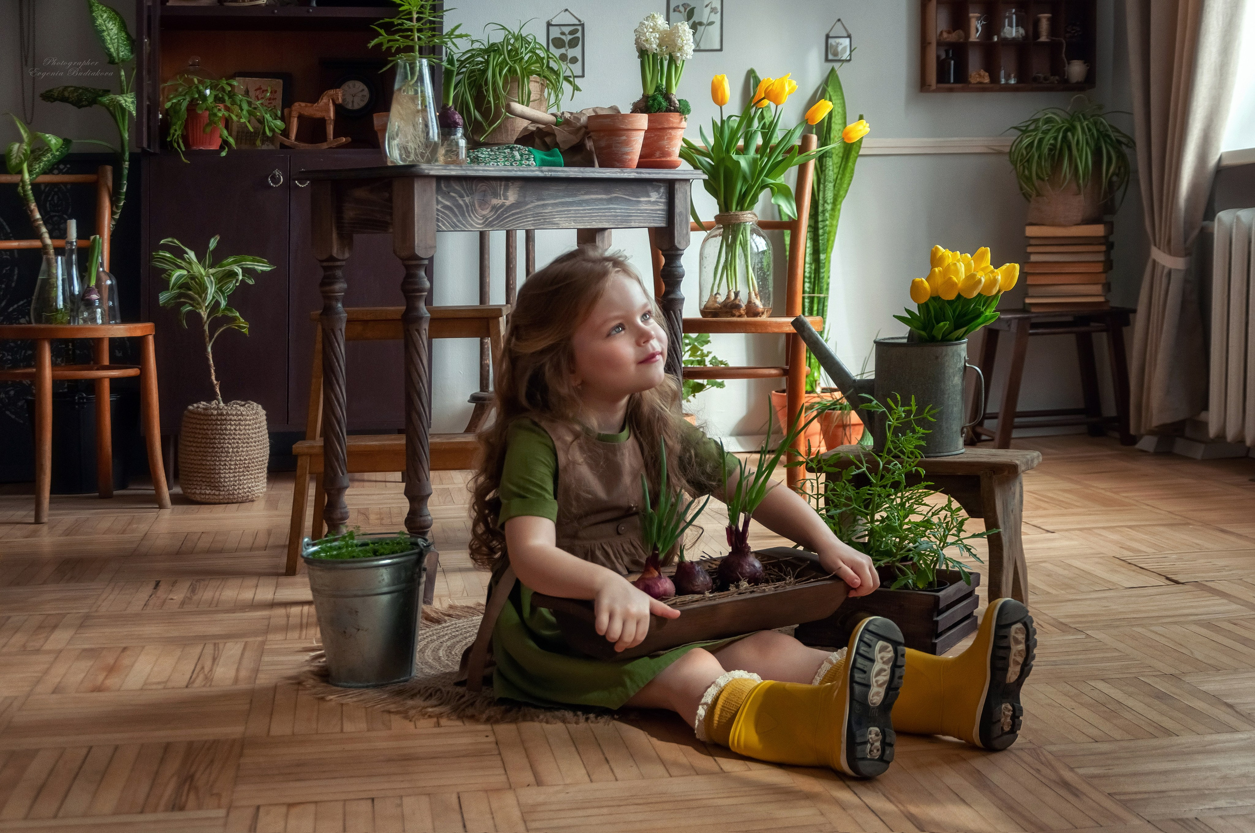 Детский портрет. Фотохудожник и фоторежиссёр Евгения Будякова