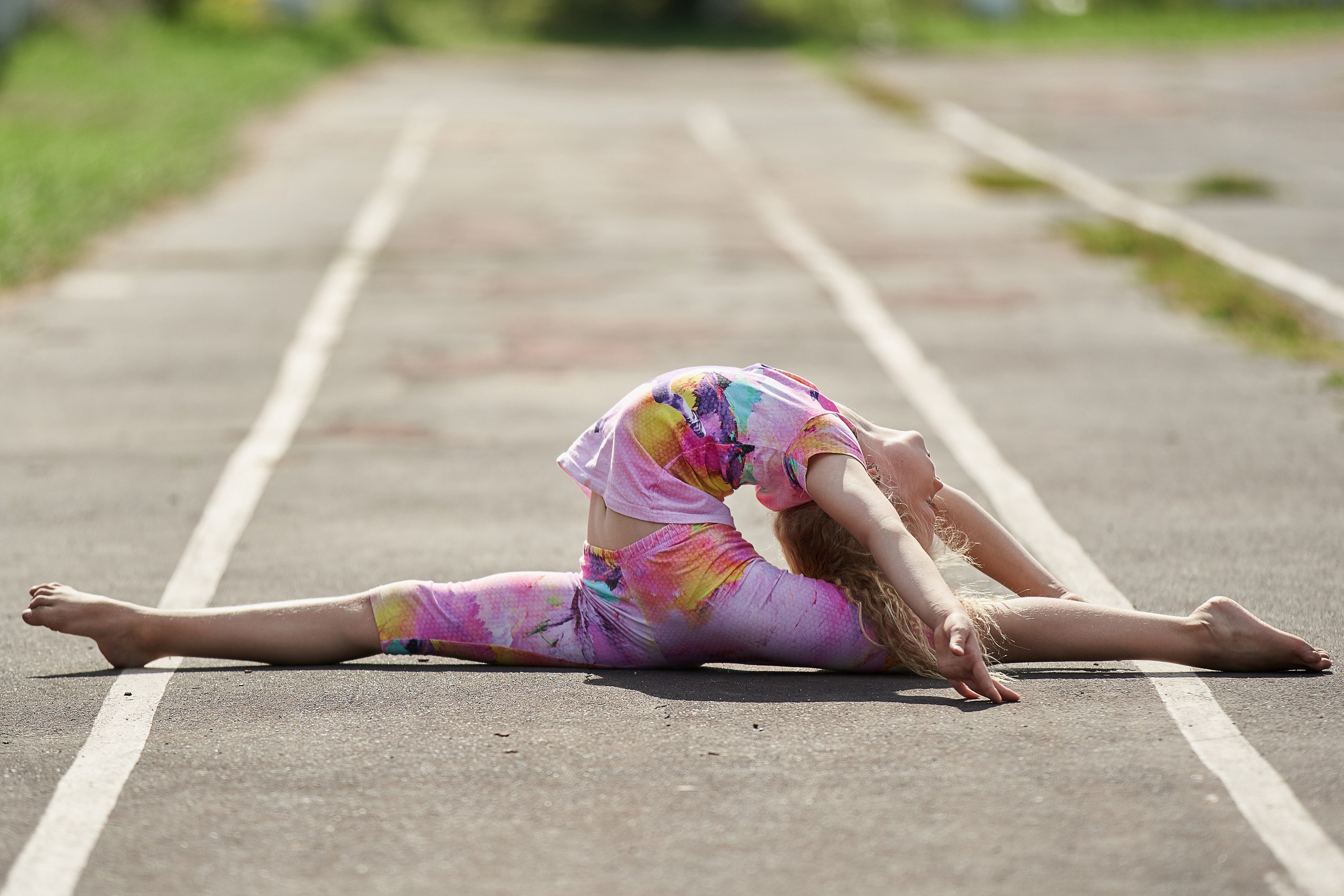 Спортивная фотосессия гимнасток и танцоров в Заволжье. Фотограф в Заволжье Алексей Шабалин