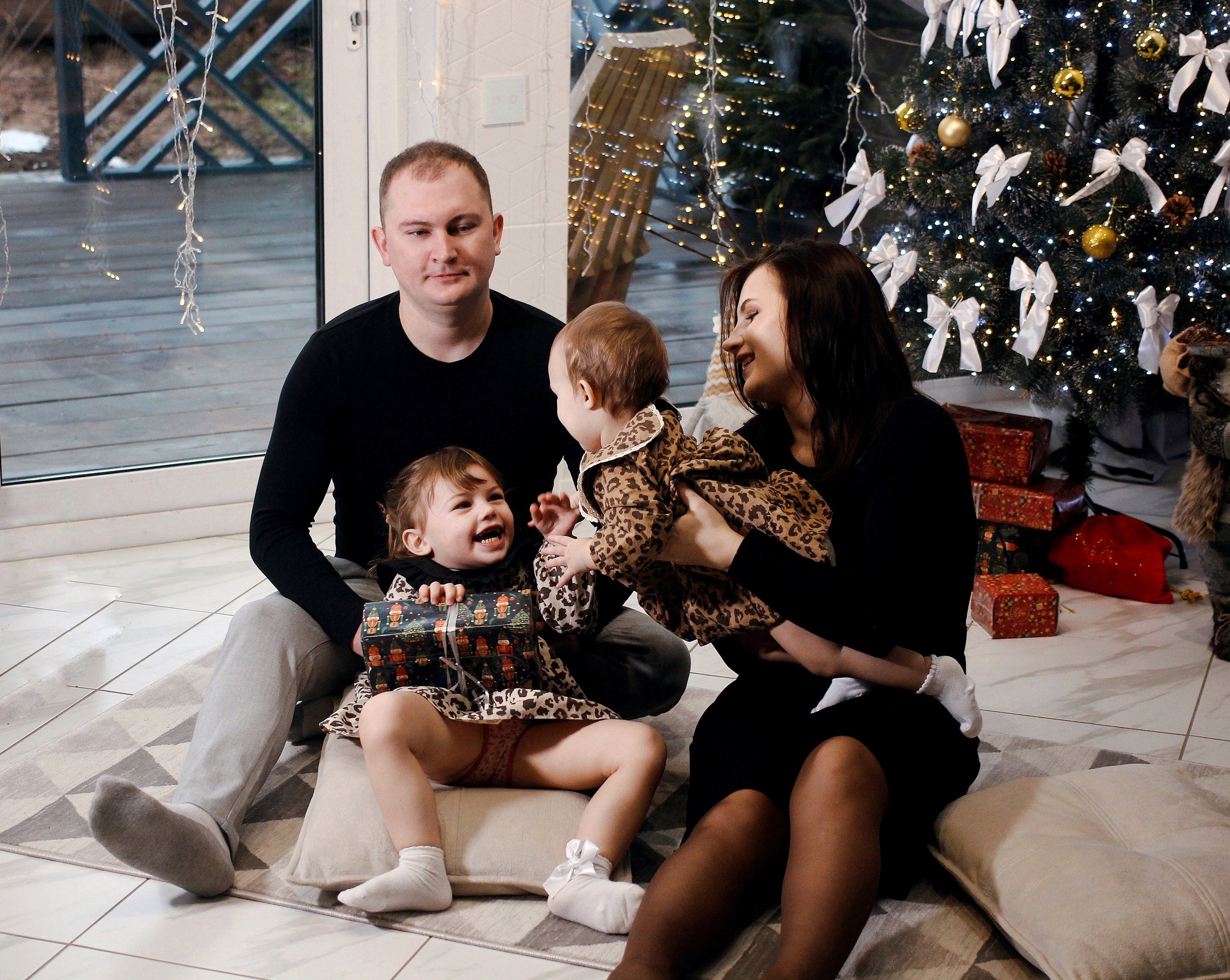 Оля и ее семья. Photography Eva