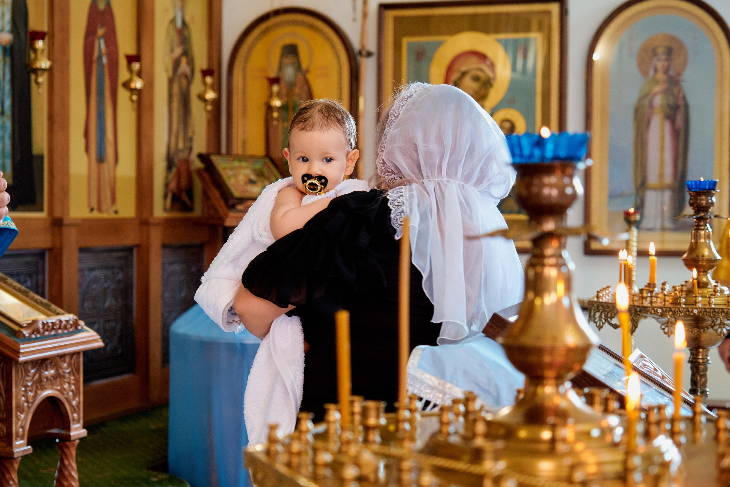 Крестины. Храм св. Серафима Саровского. Фотограф Таганрог Анна Трайжон