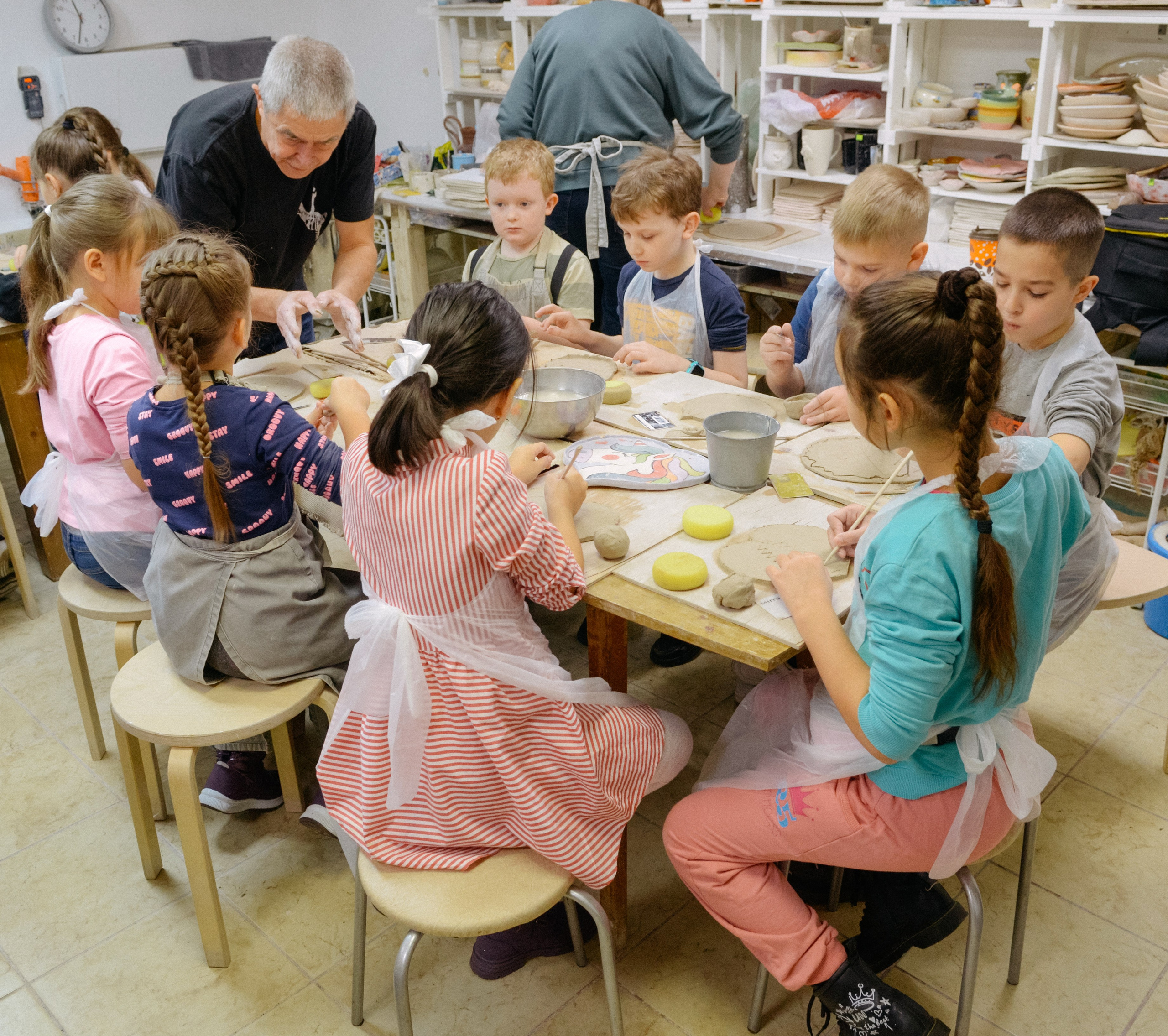 Репортаж мастер класса в Железнодорожном, в Москве