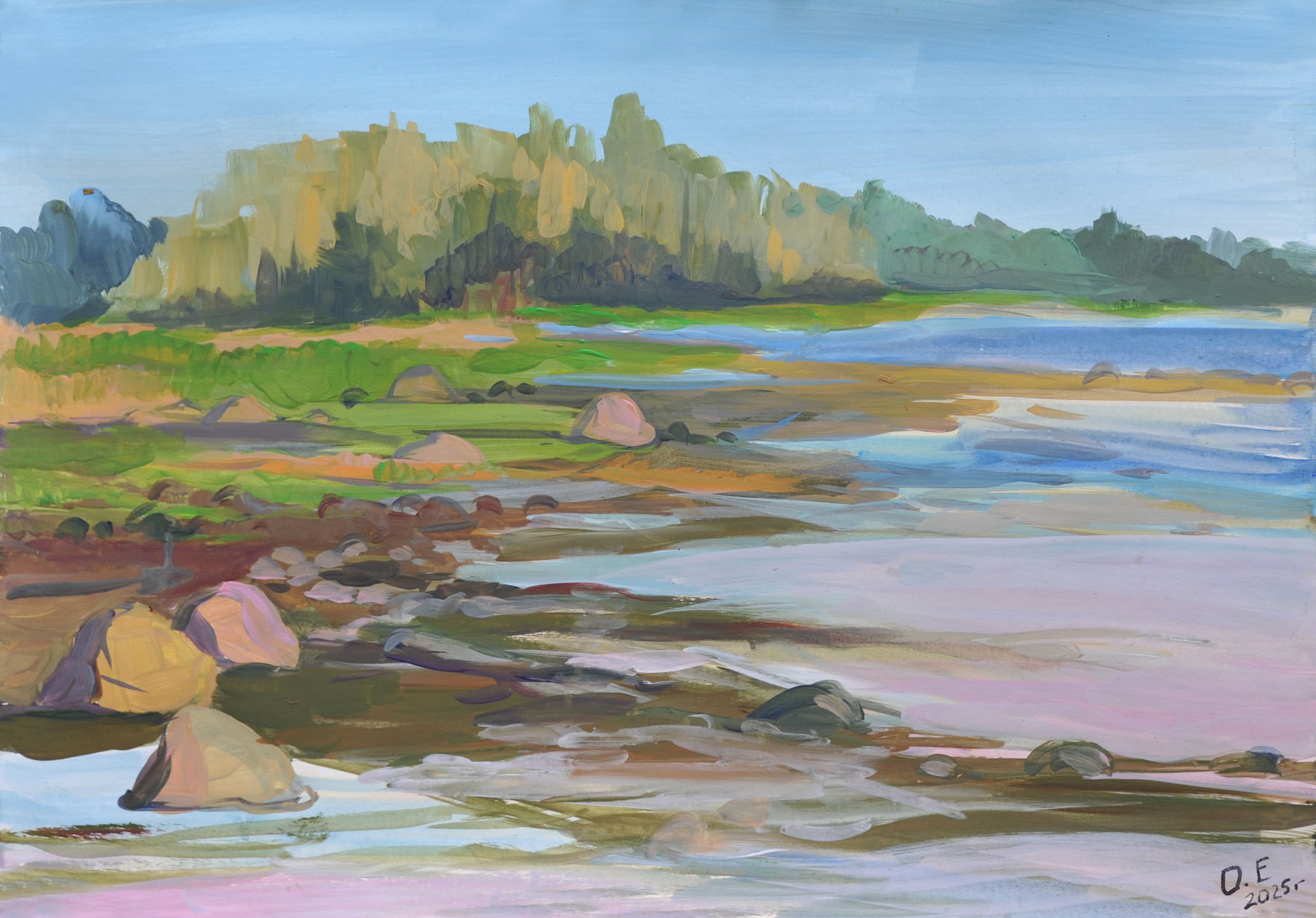 Беломорье. Ефремова Ольга. Художник