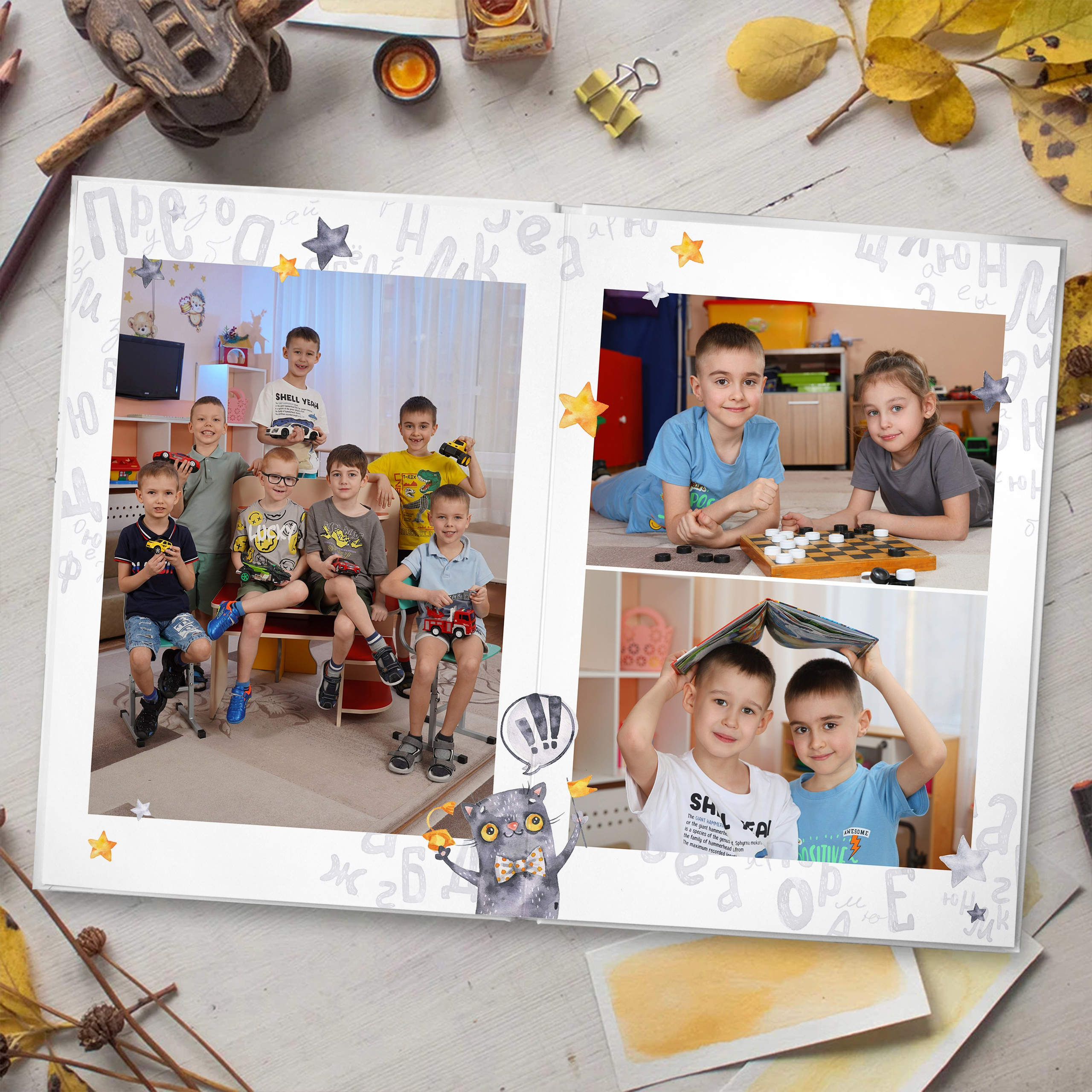 Интеллектуальный дизайн "Кот Учёный" — выпускные альбомы в Красноярске от AlbomKras 📚🐱. AlbomKras -выпускные альбомы Красноярска с авторским дизайном и качественной фотосъемкой! ⭐⭐⭐⭐⭐ 5.0