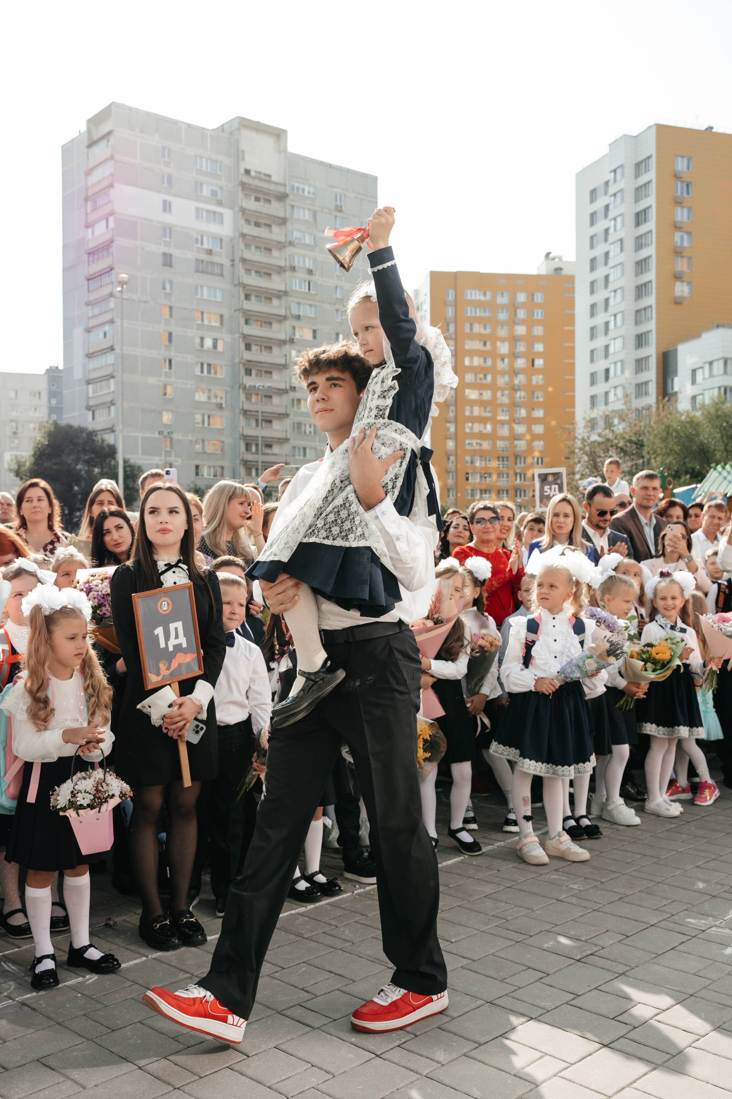 1 сентября, 1-й класс. Свадебный фотограф Москва Александра Аверкова