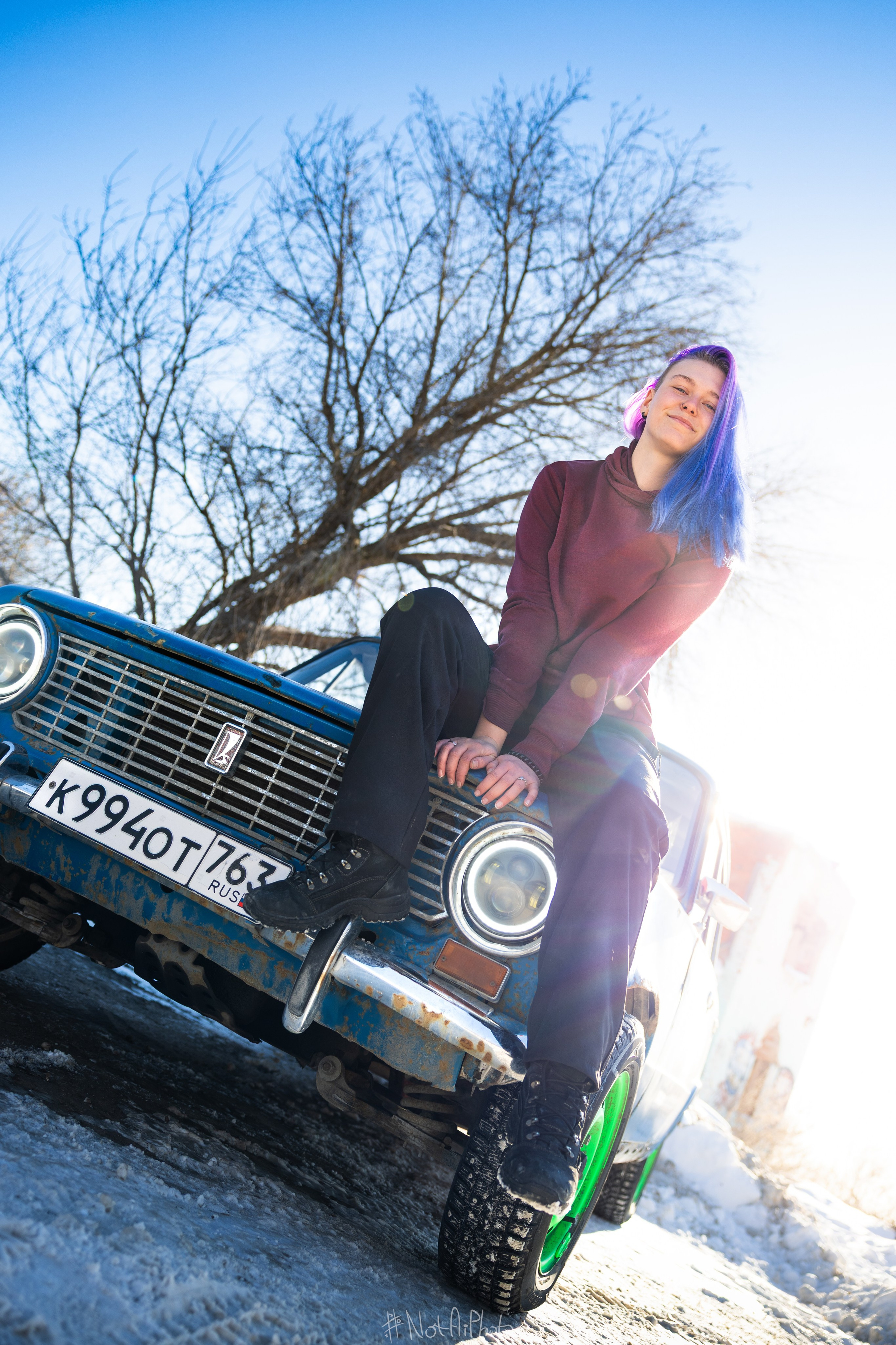 Фотосессия ВАЗ 2101. #NotAiPhoto — автомобильный фотограф